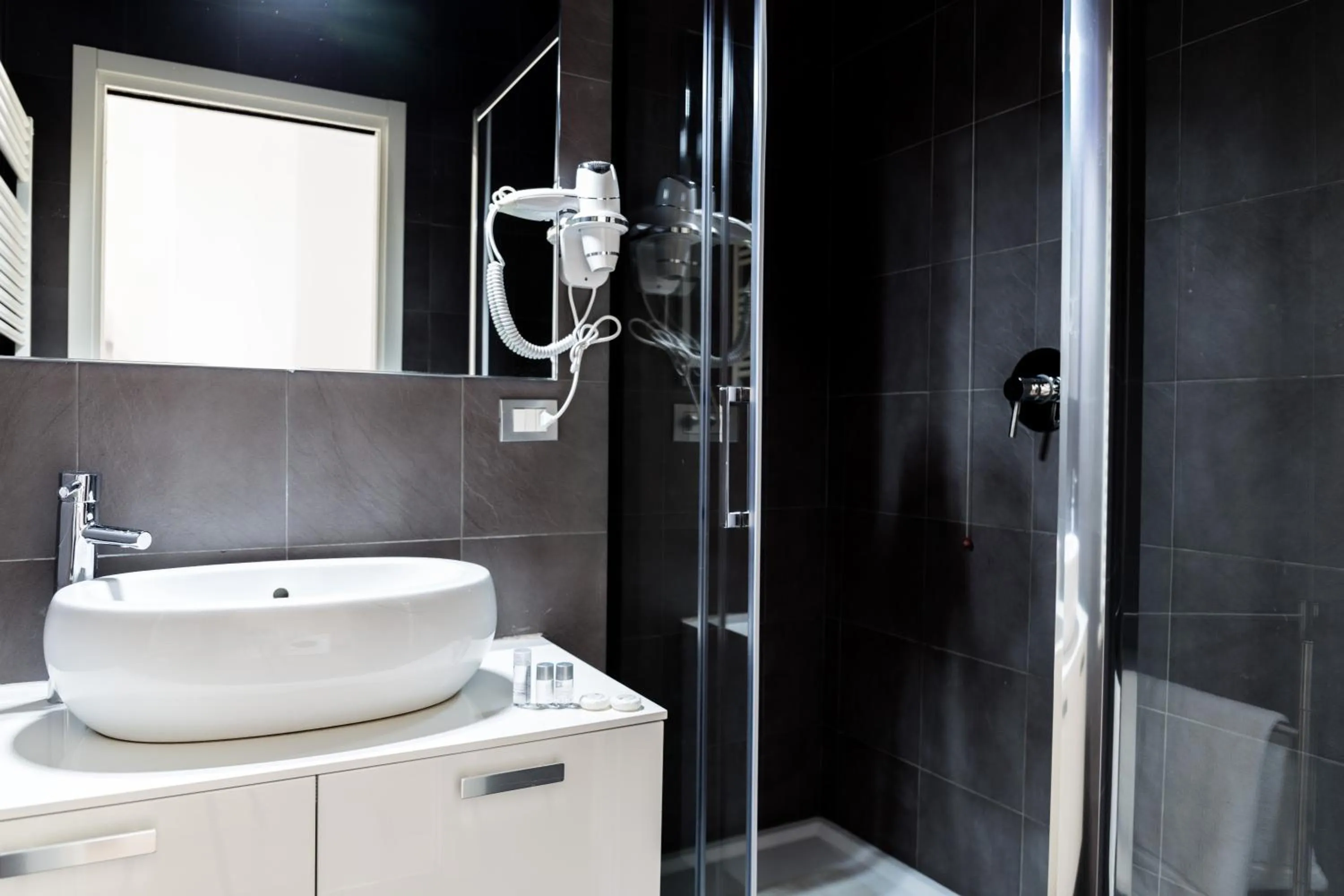 Shower in Housing32 Apartments