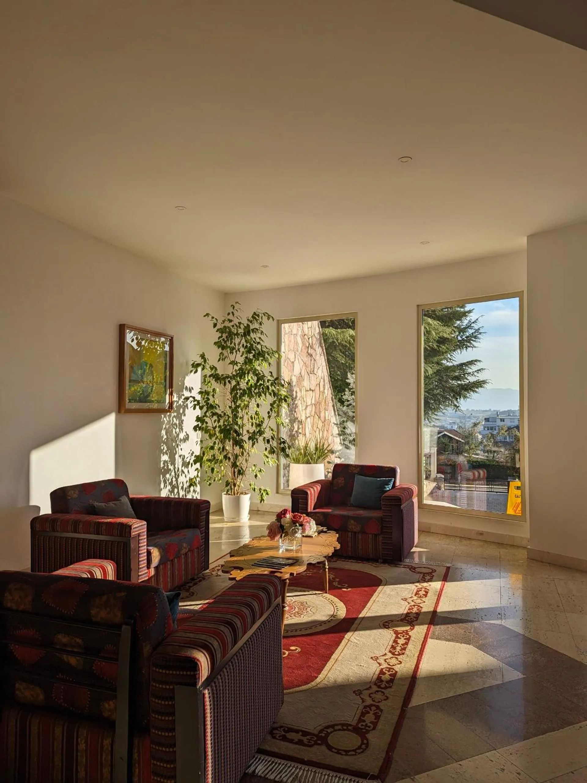 Living room in Chateau Linza Resort