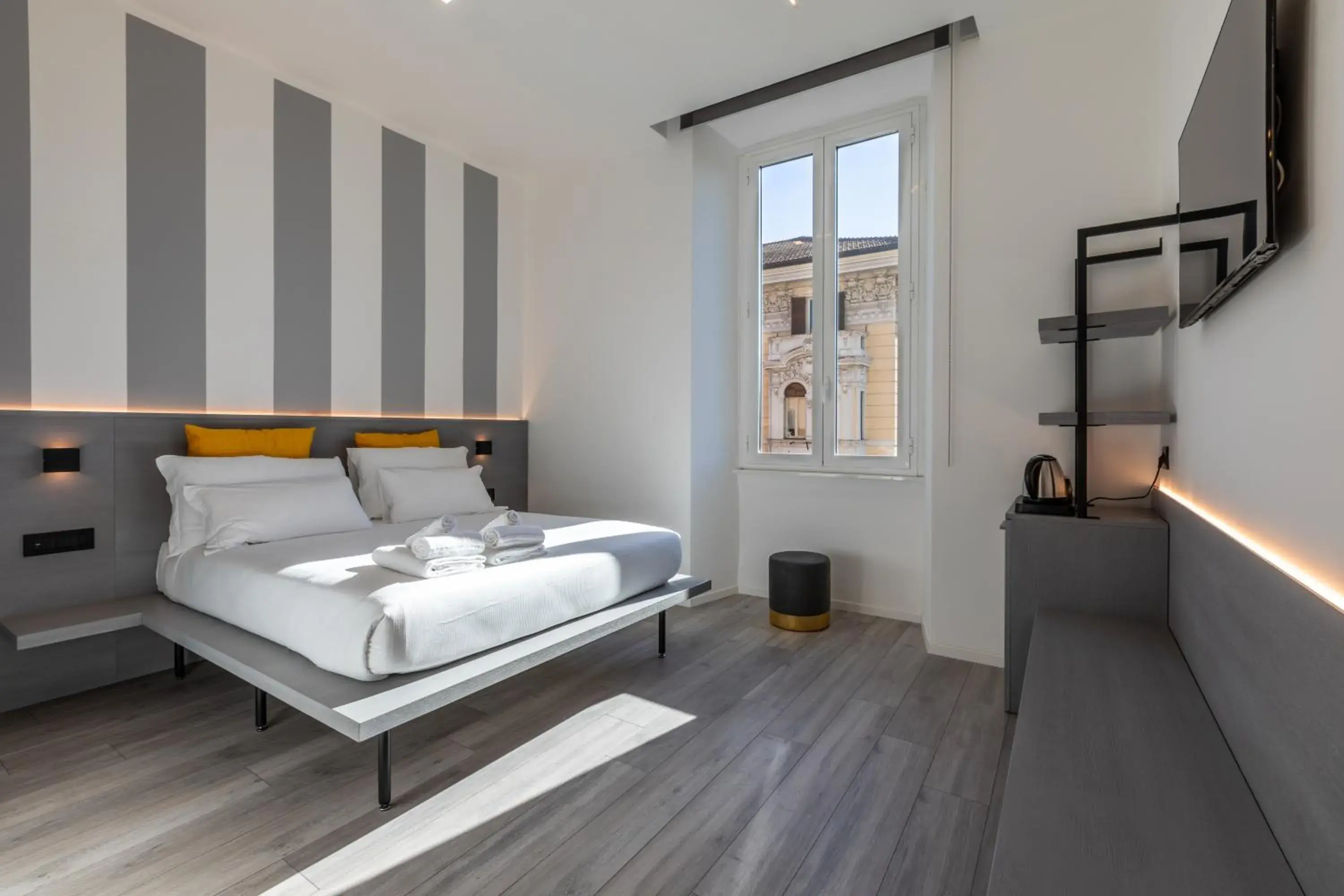 Double Room with Private Bathroom in Veneto Suite Roma Double Room with Private Bathroom in Veneto Suite Roma