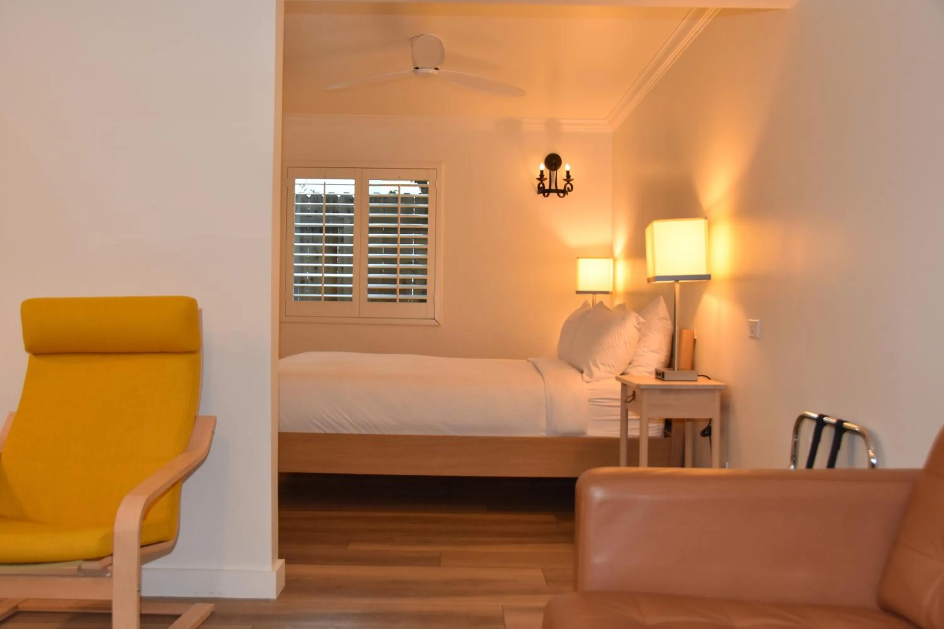 Bed in The Franciscan Hotel