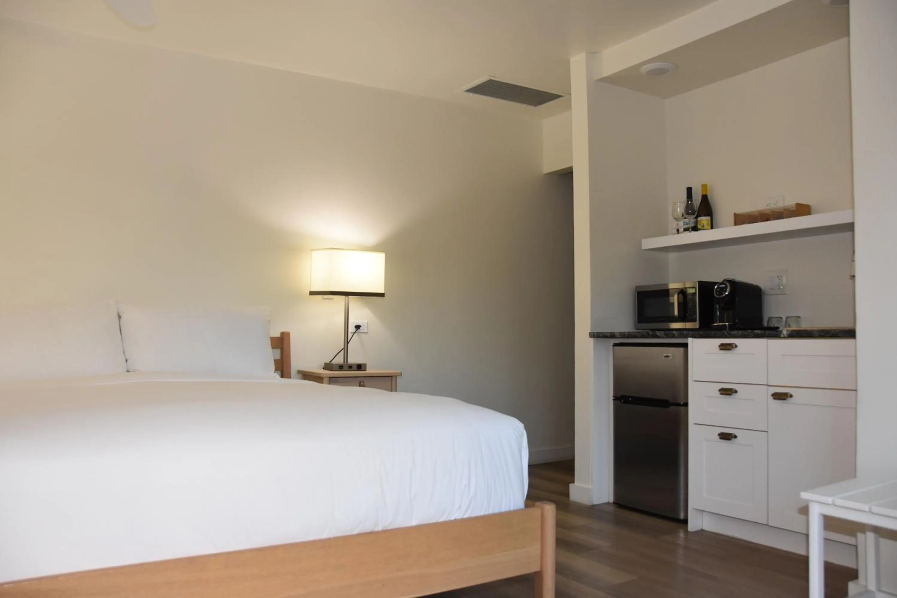 Bed in The Franciscan Hotel