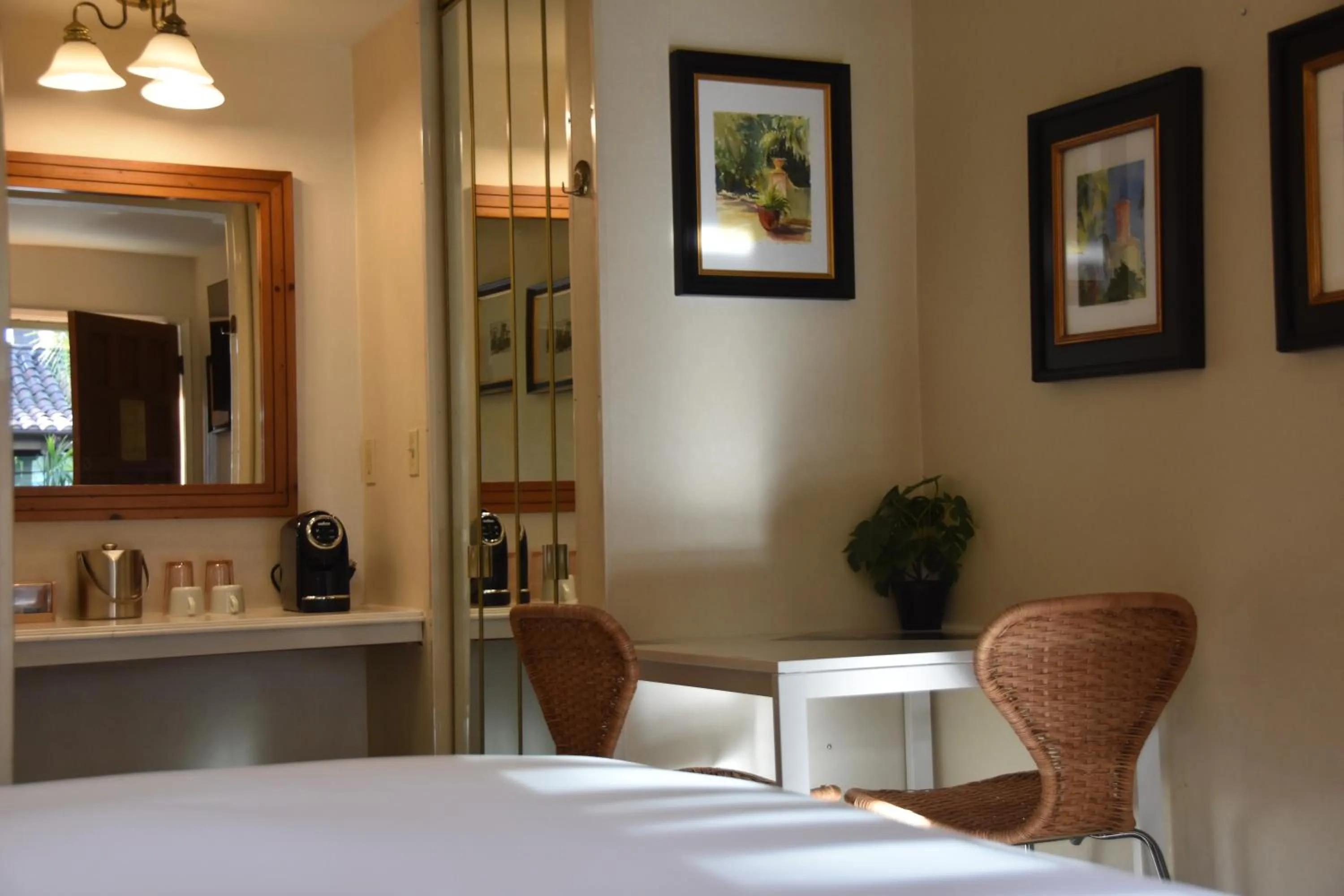 Bed in The Franciscan Hotel