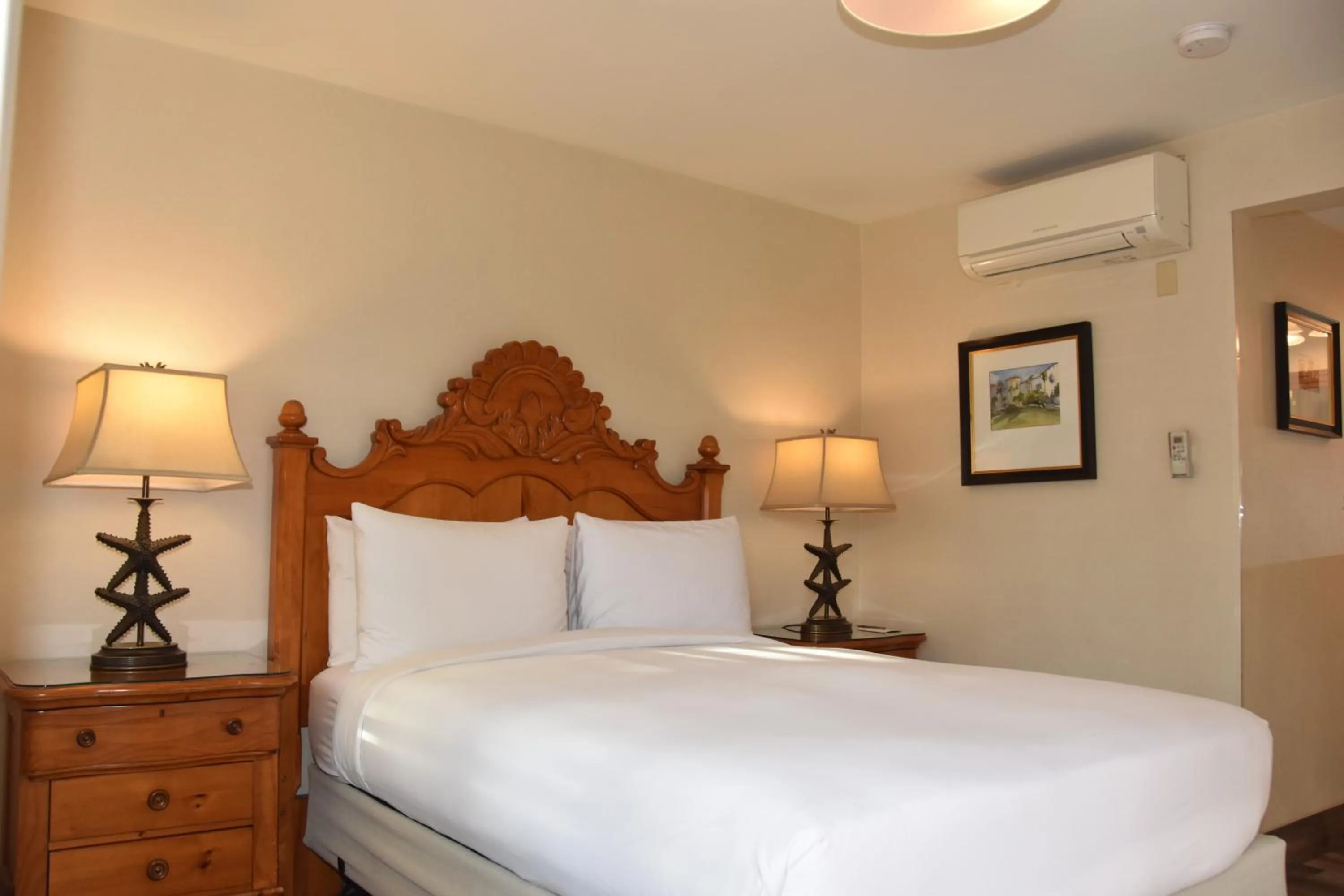 Bed in The Franciscan Hotel