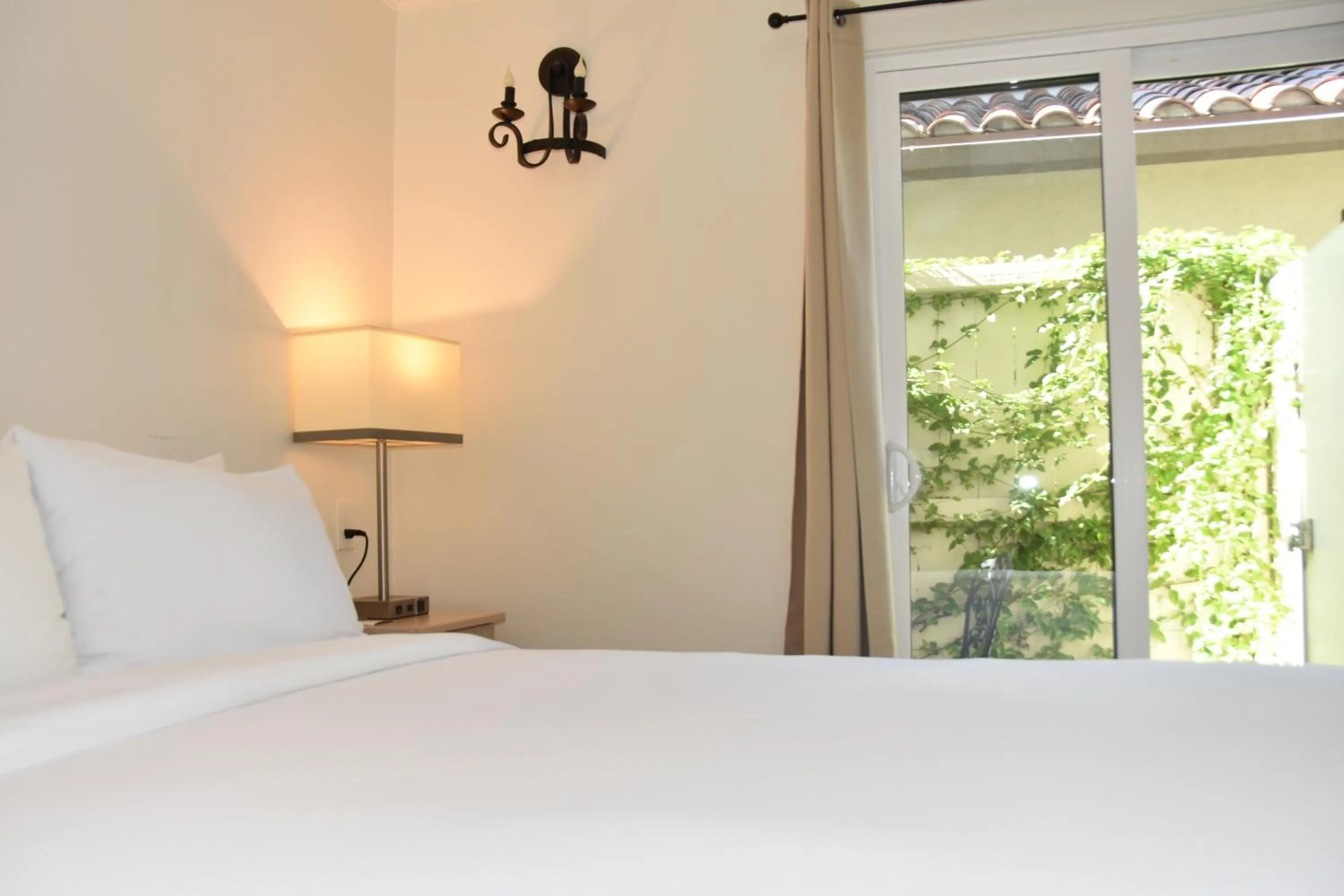 Bed in The Franciscan Hotel