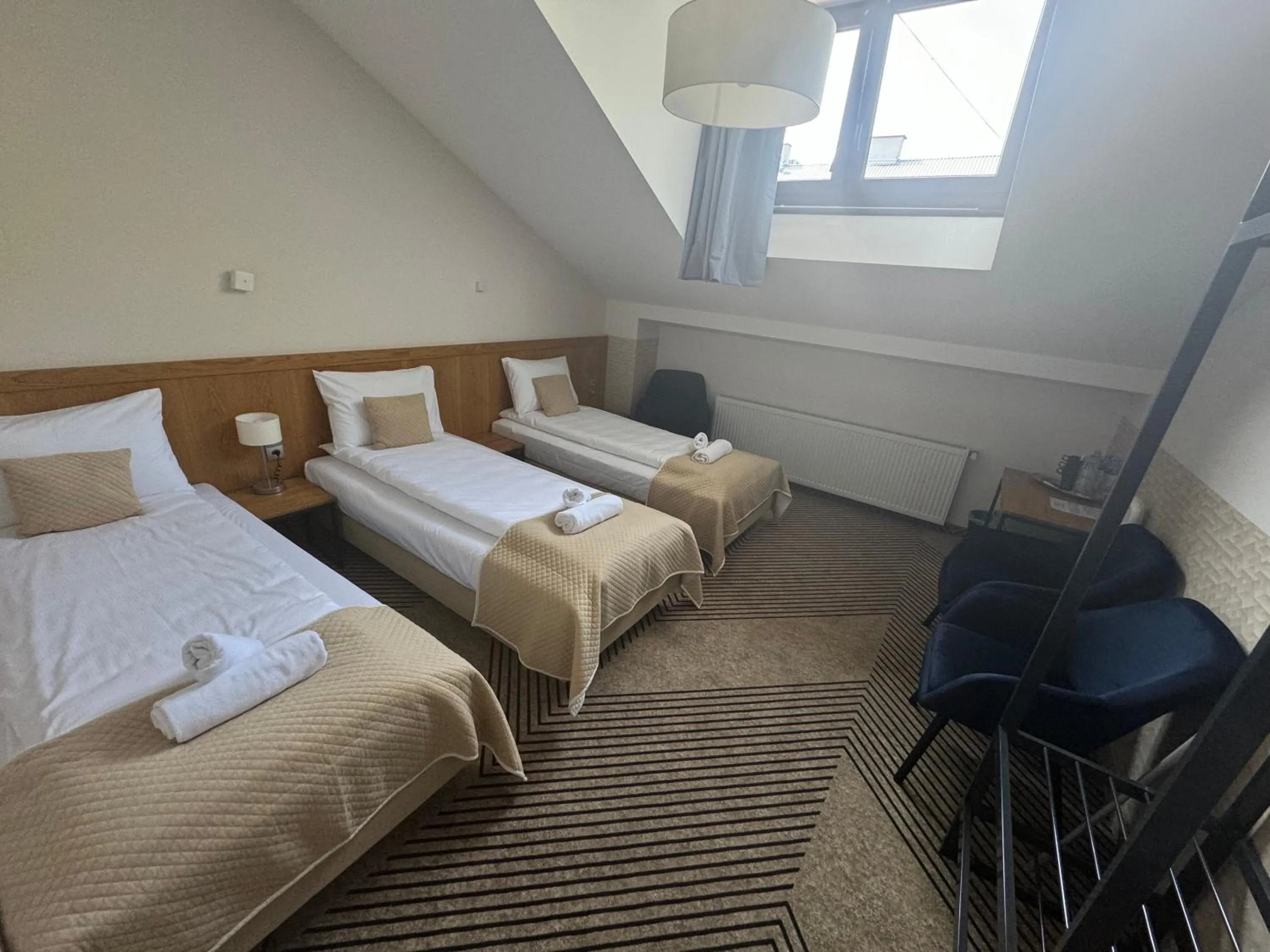 Bed in IRIS Aparthotel