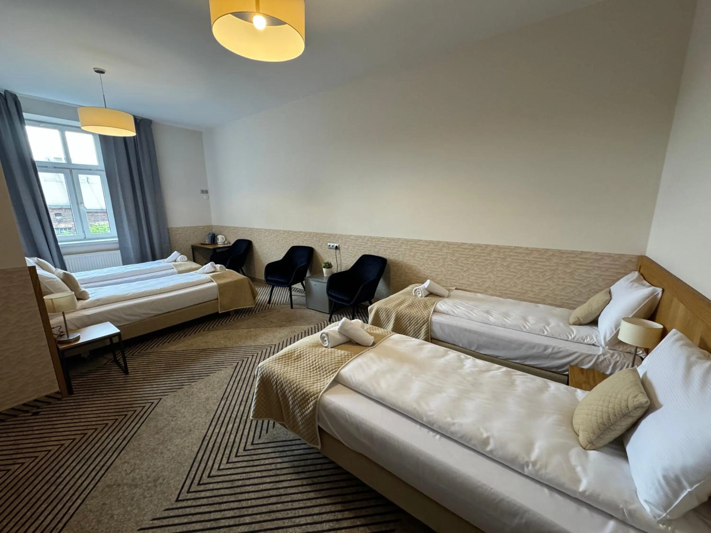 Bed in IRIS Aparthotel