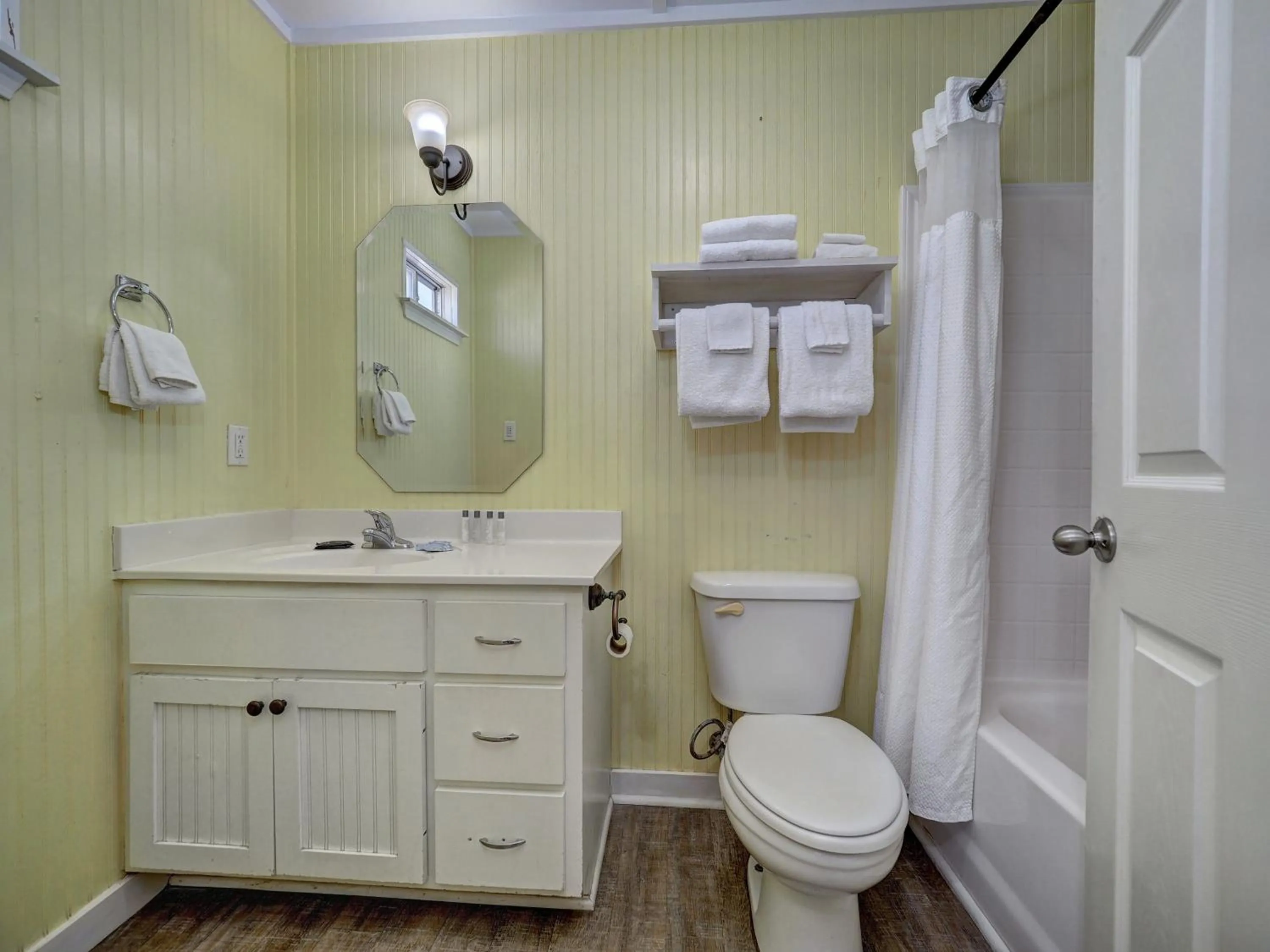 Seashell Village Resort near the beach with kitchens