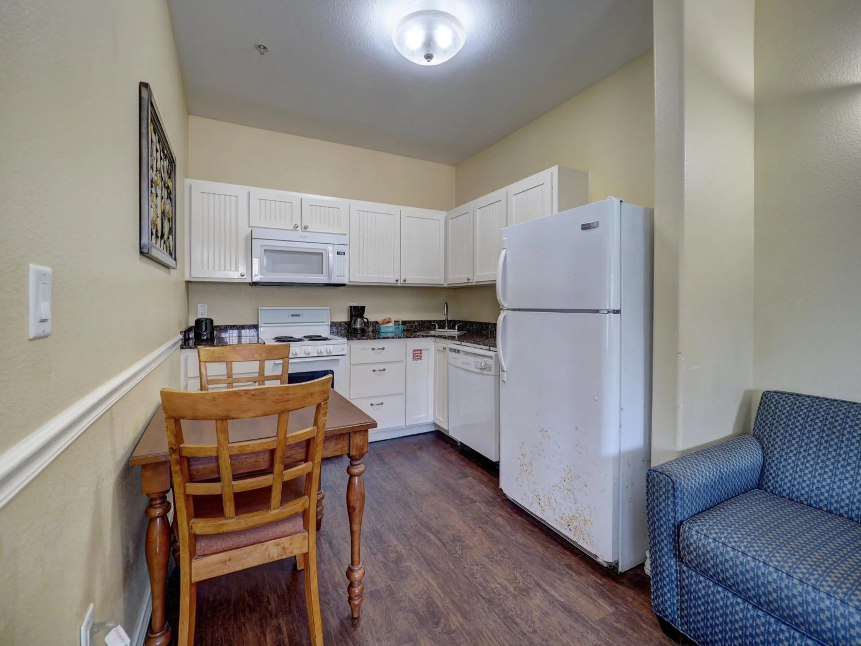 Kitchen or kitchenette in Seashell Village Resort near the beach with kitchens