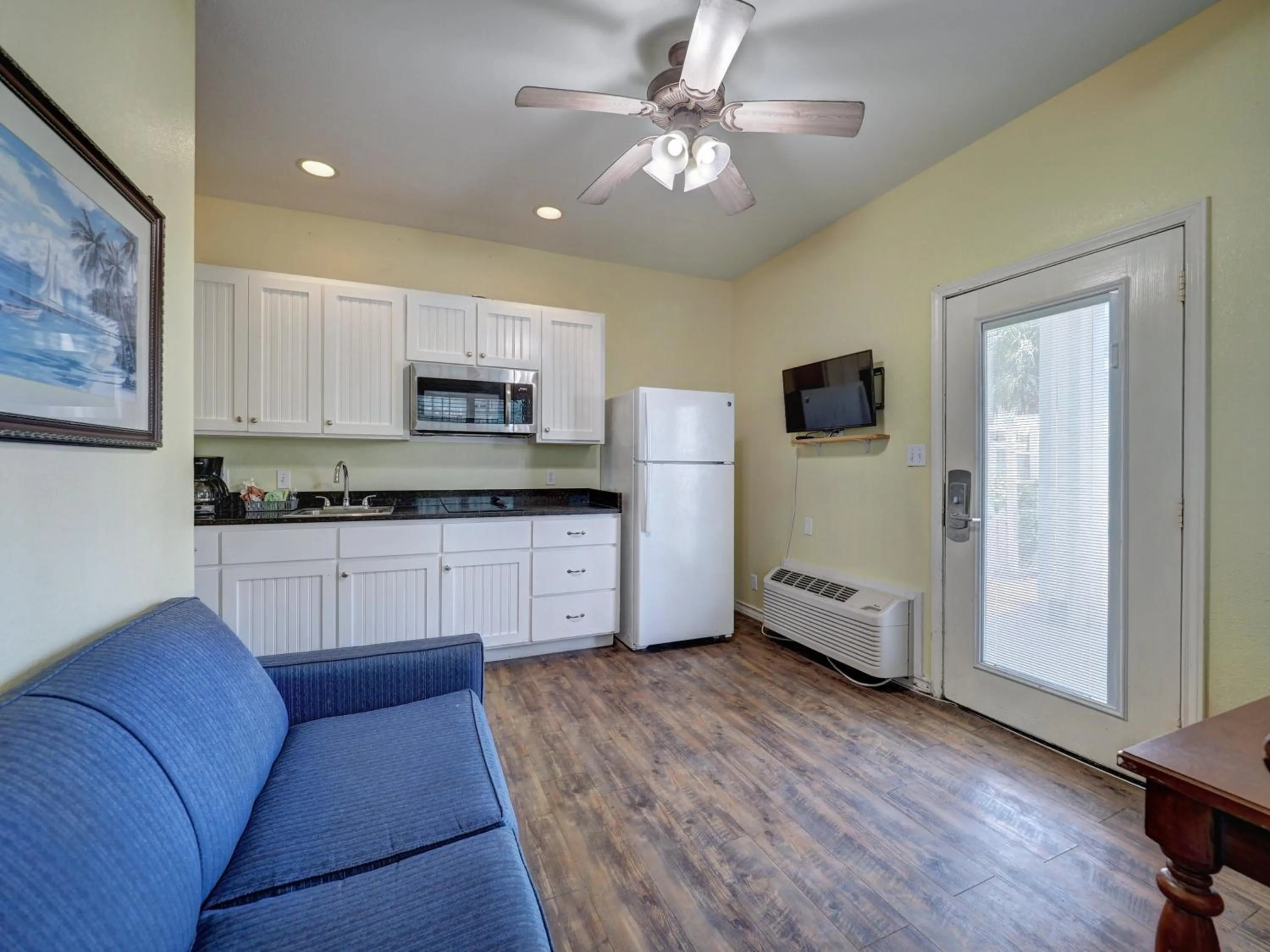 Kitchen or kitchenette in Seashell Village Resort near the beach with kitchens
