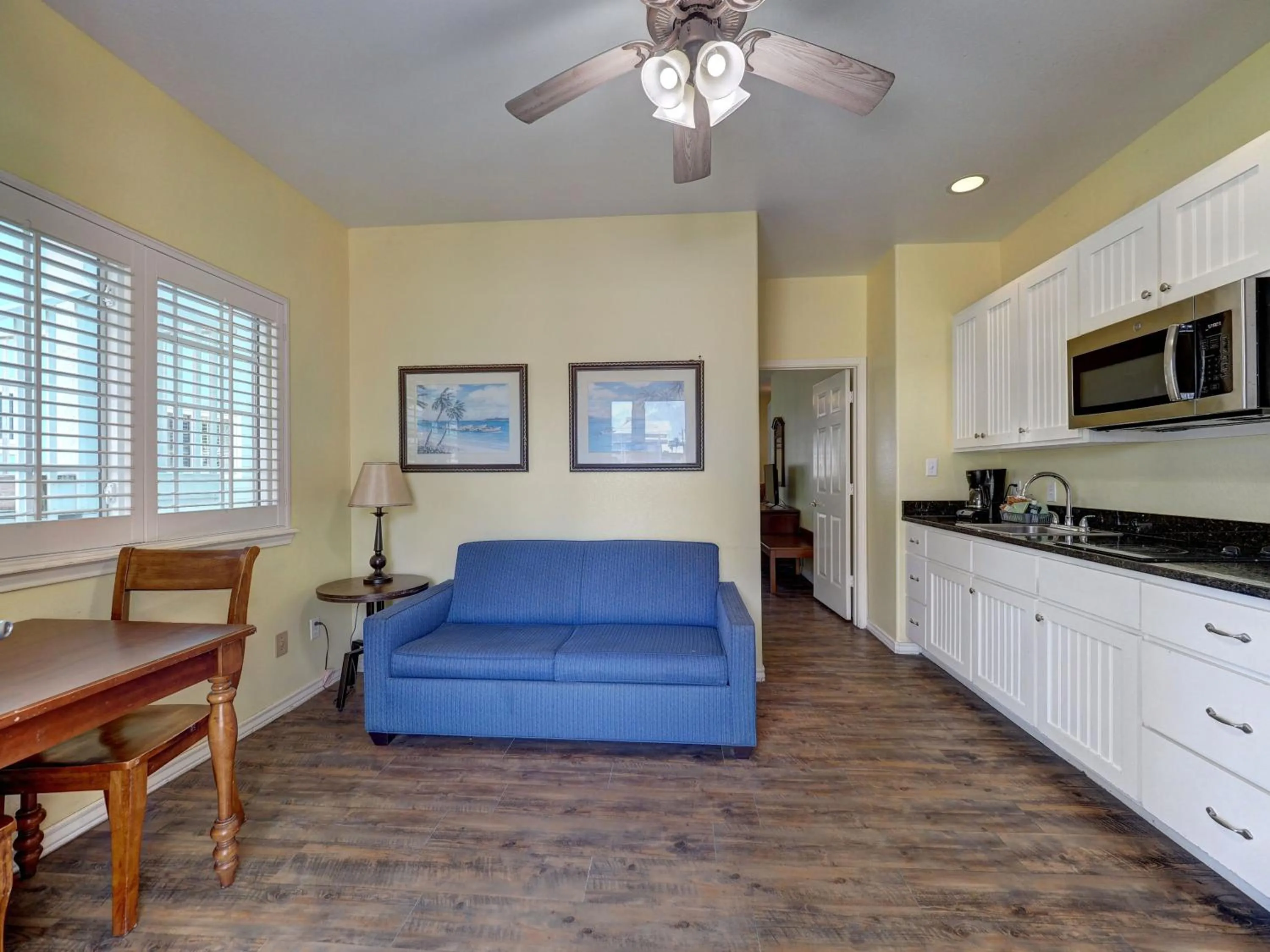 Kitchen or kitchenette in Seashell Village Resort near the beach with kitchens