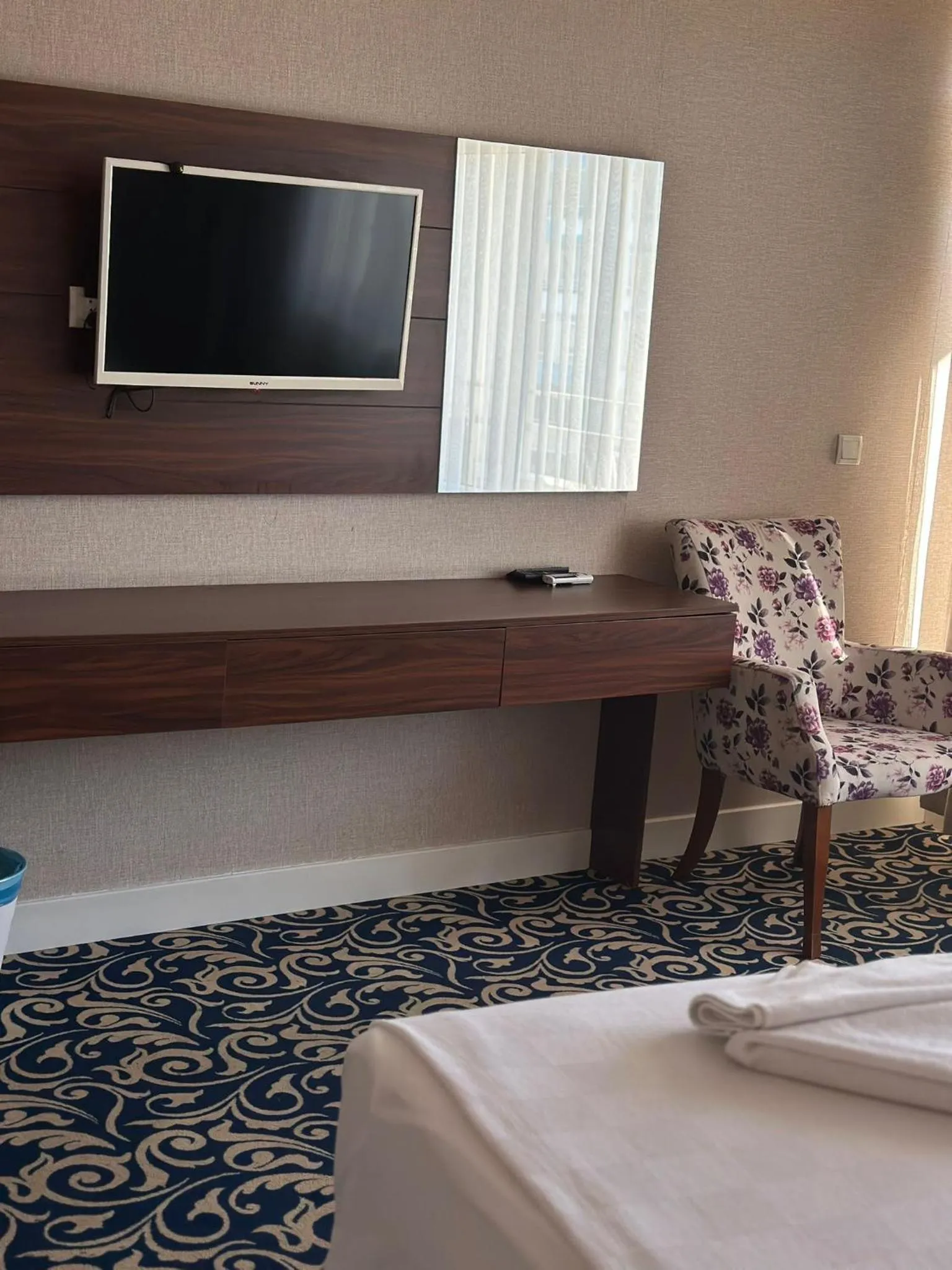 Bed in Bilgehan Hotel