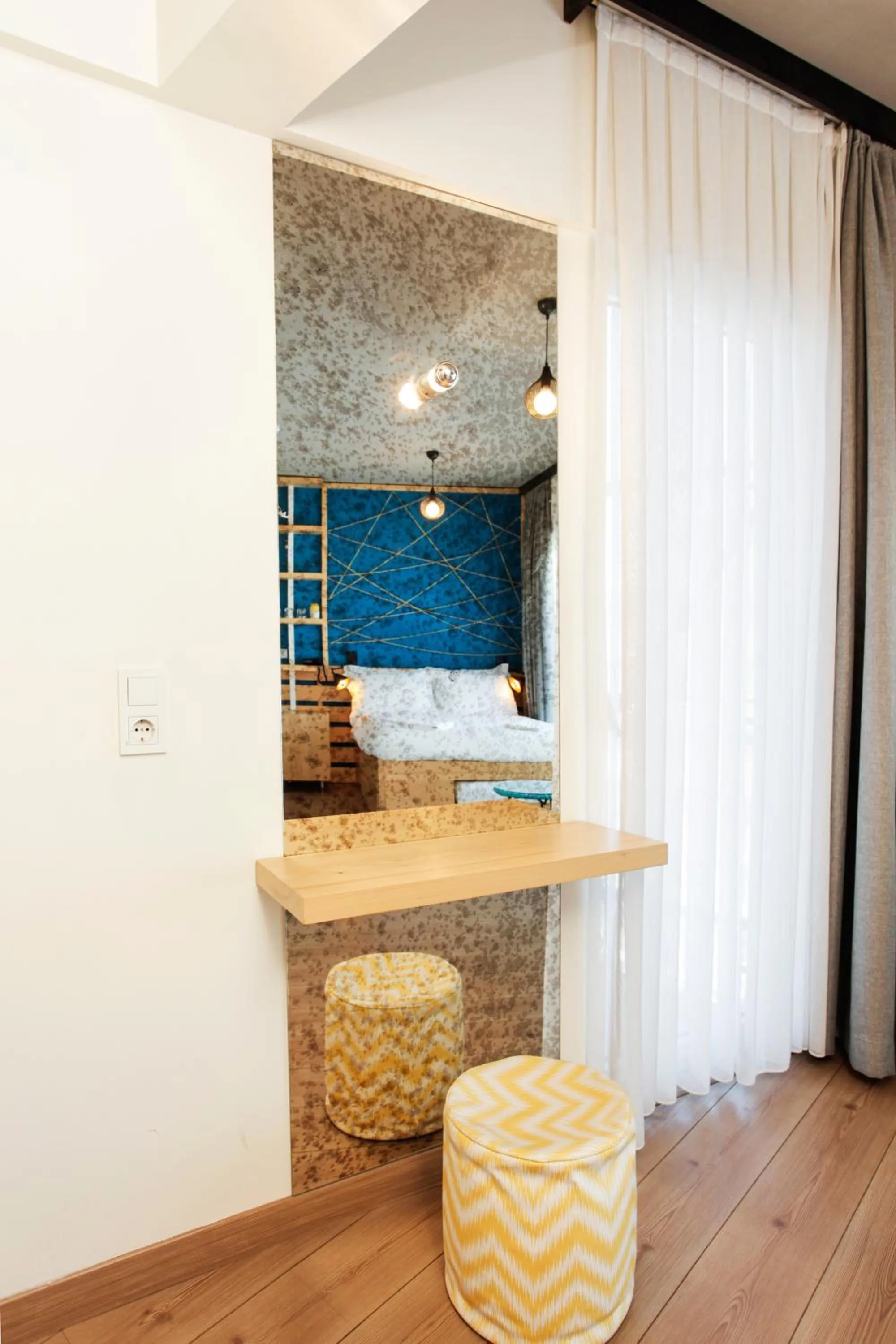 Seating area in Miller Hotel