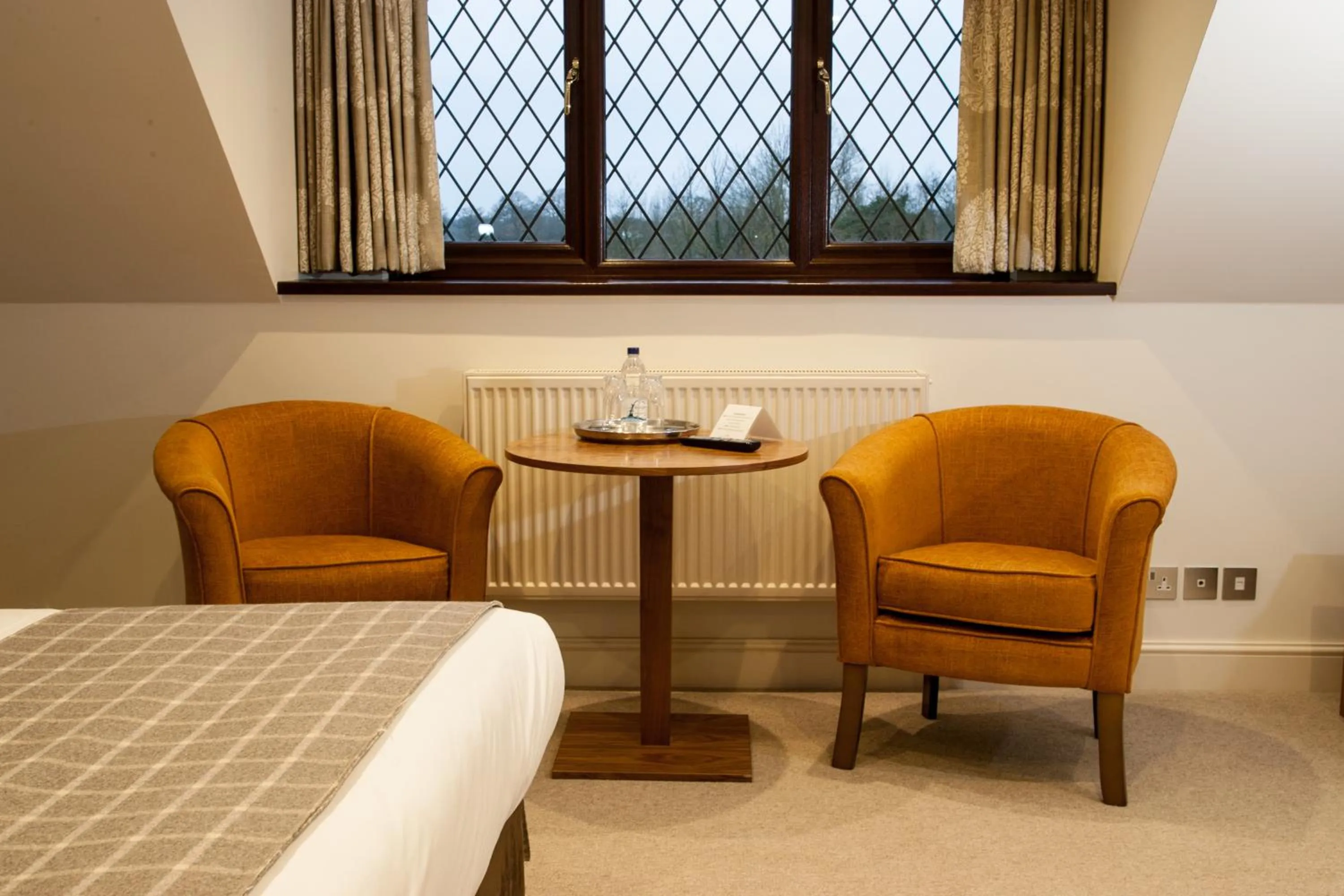 Seating area in Stirrups Hotel