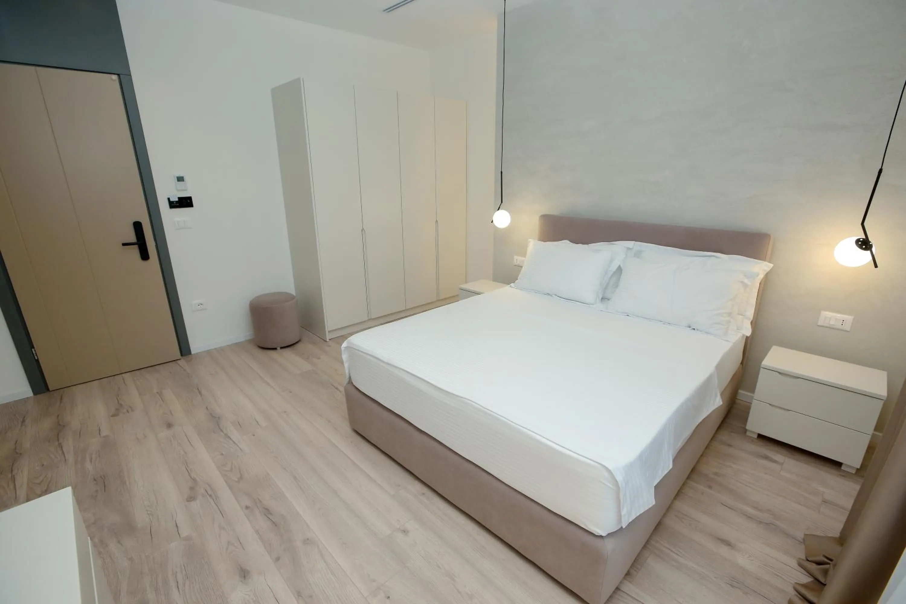 Bed in NÓS Luxury Rooms Shkoder