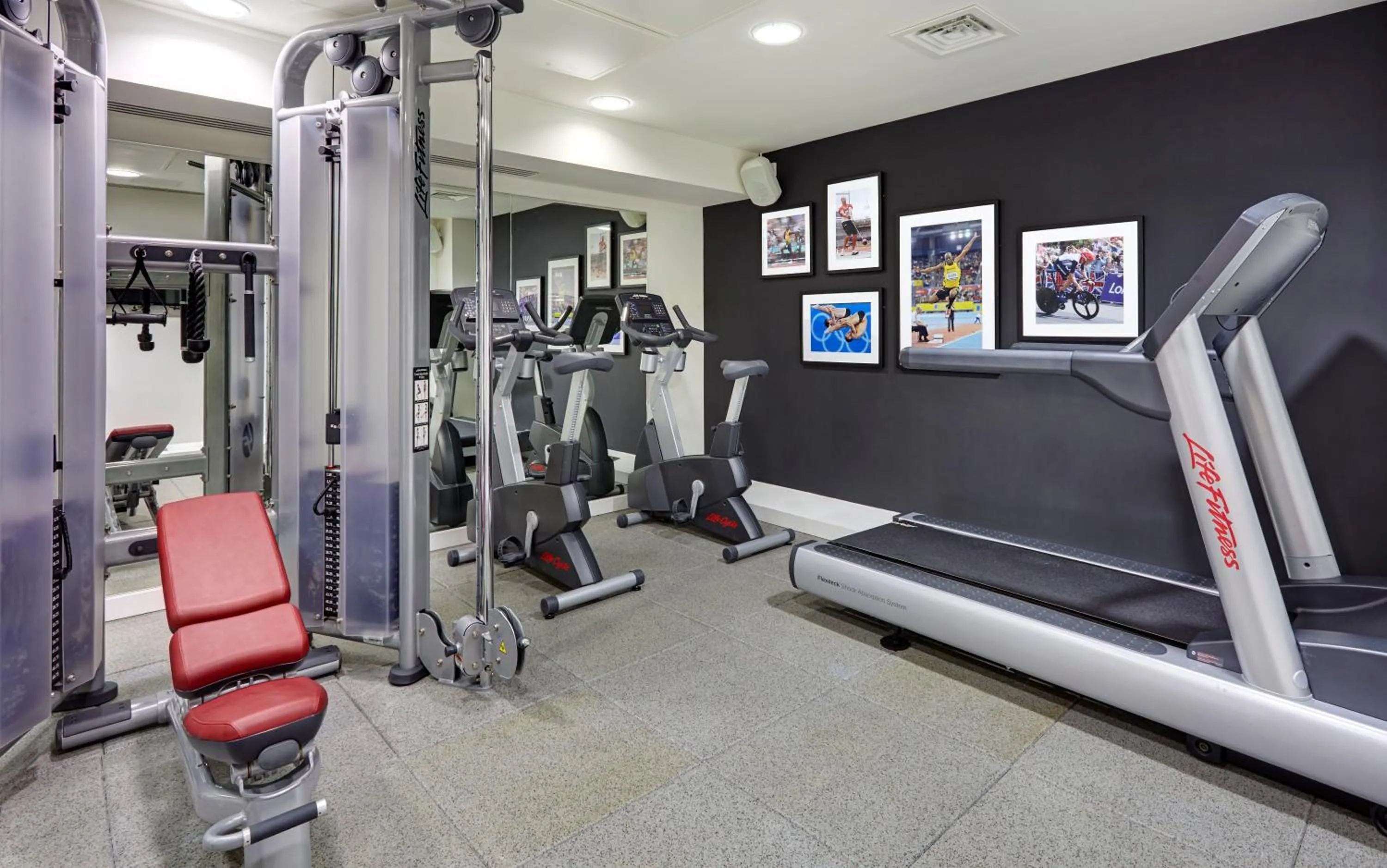 Fitness centre/facilities in Staybridge Suites London-Vauxhall by IHG