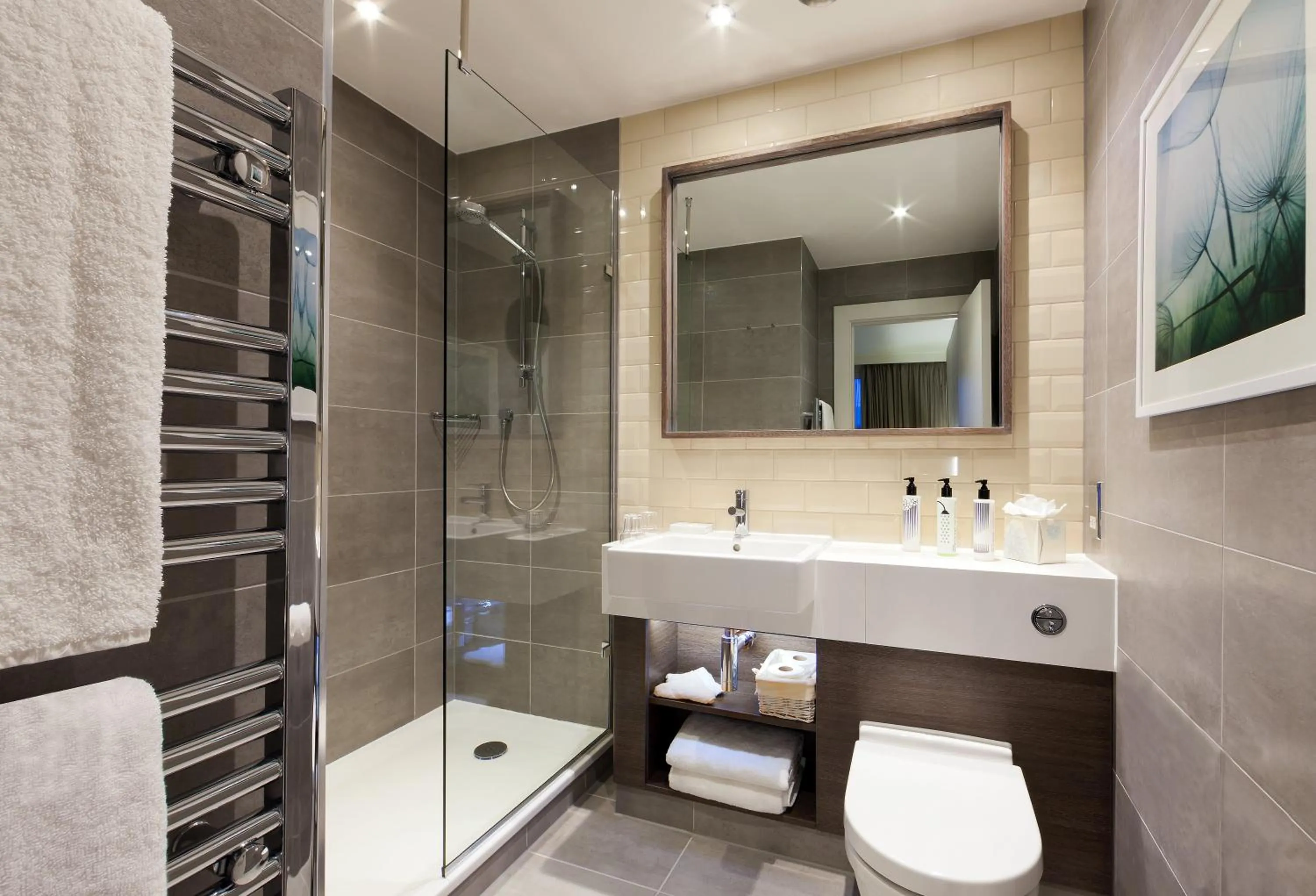 Bathroom in Staybridge Suites London-Vauxhall by IHG