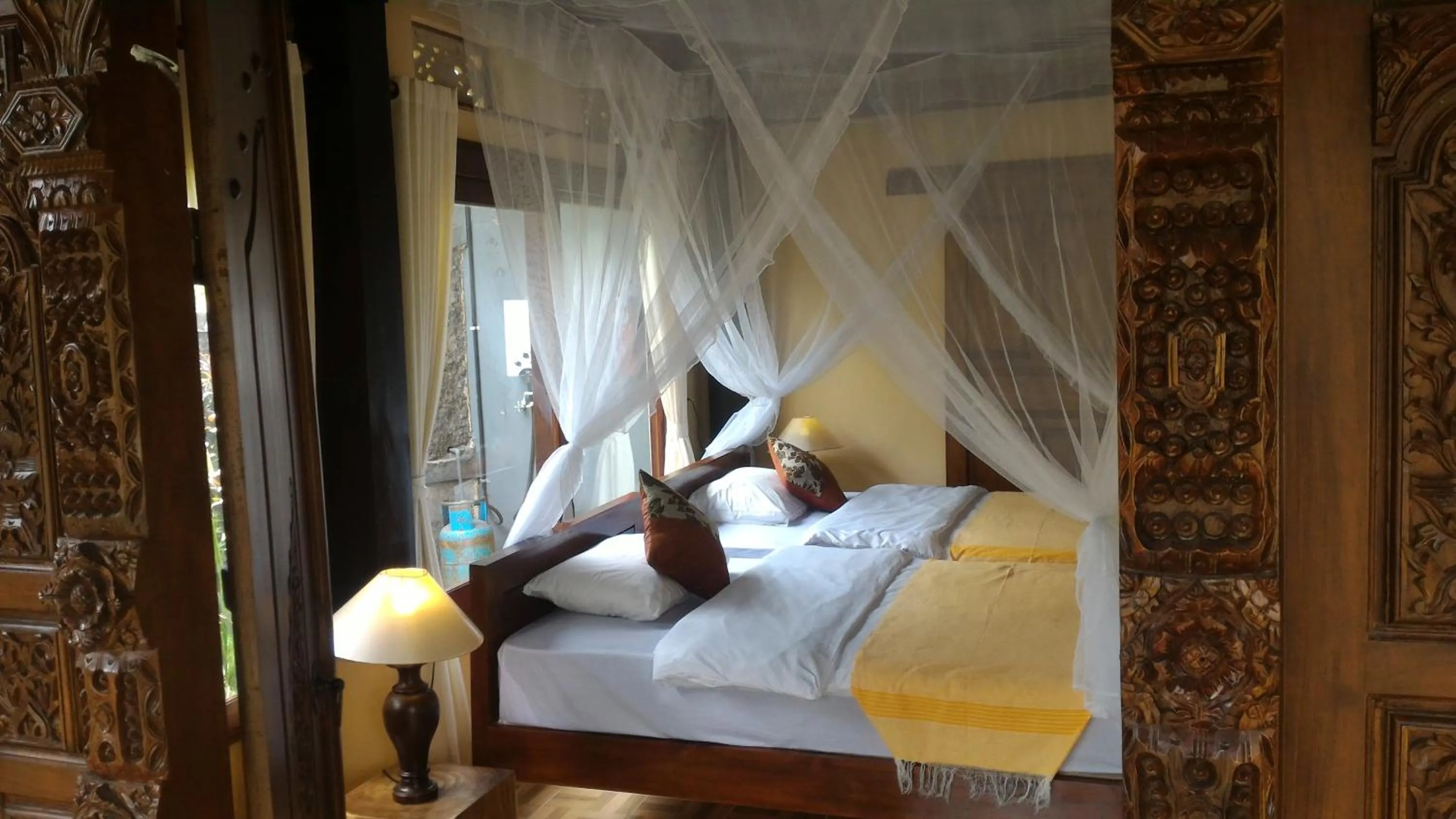 Bed in Atres Villa