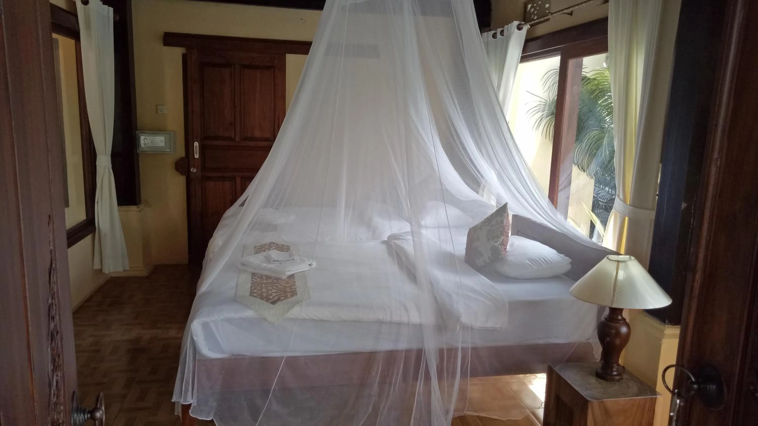 Bed in Atres Villa