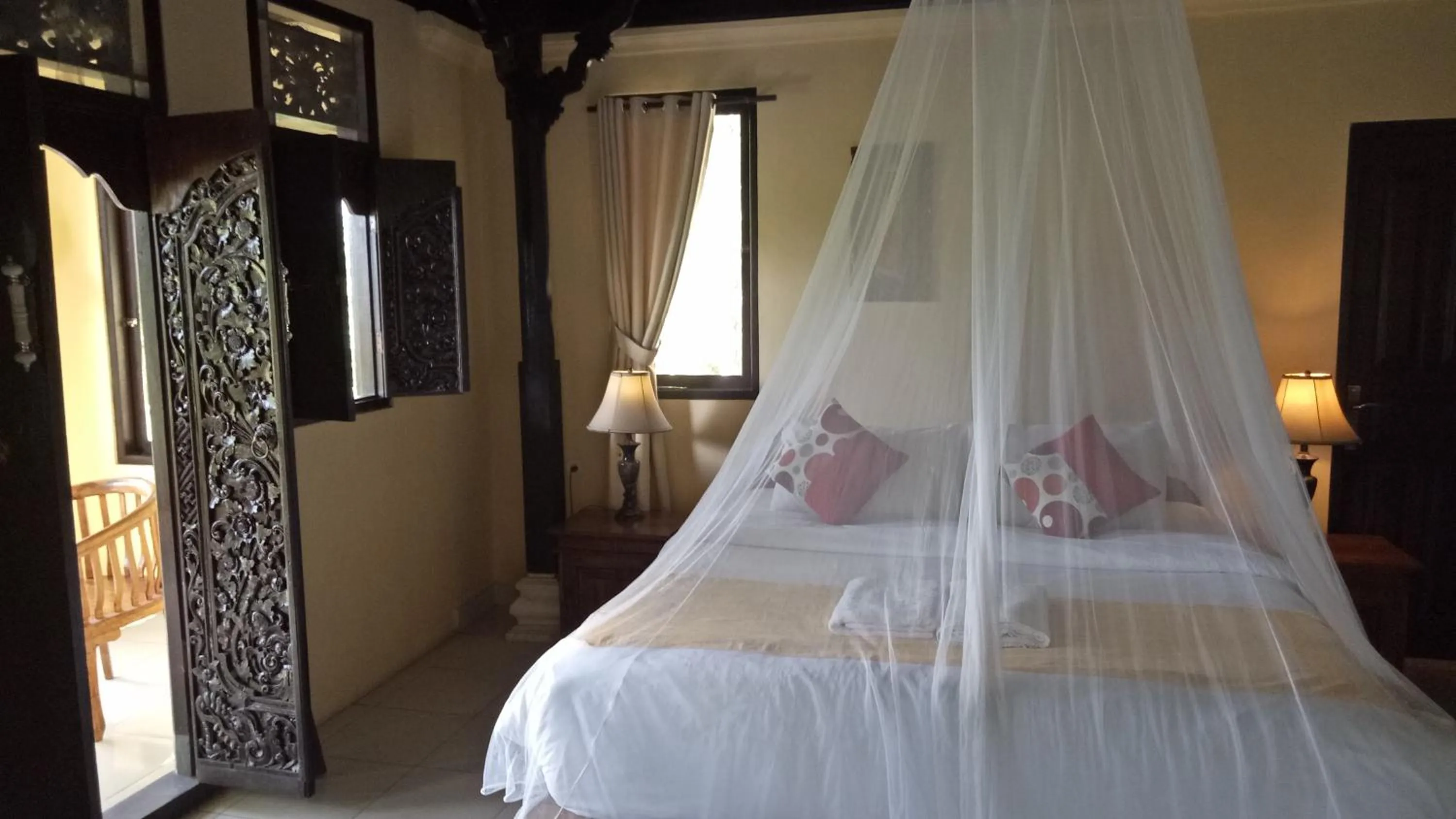Bed in Atres Villa
