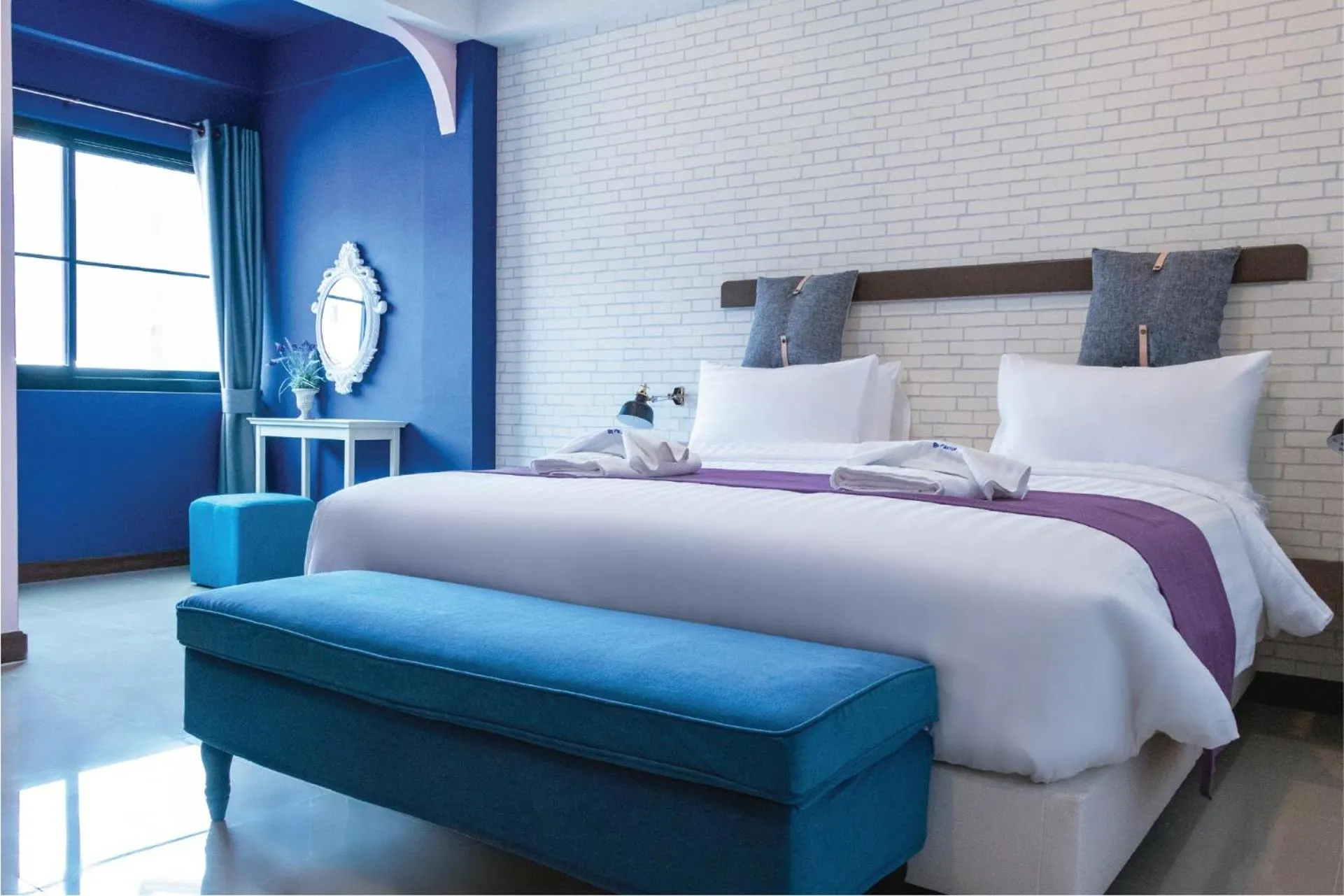 Bed in CRAFT 7th Boutique Nimman