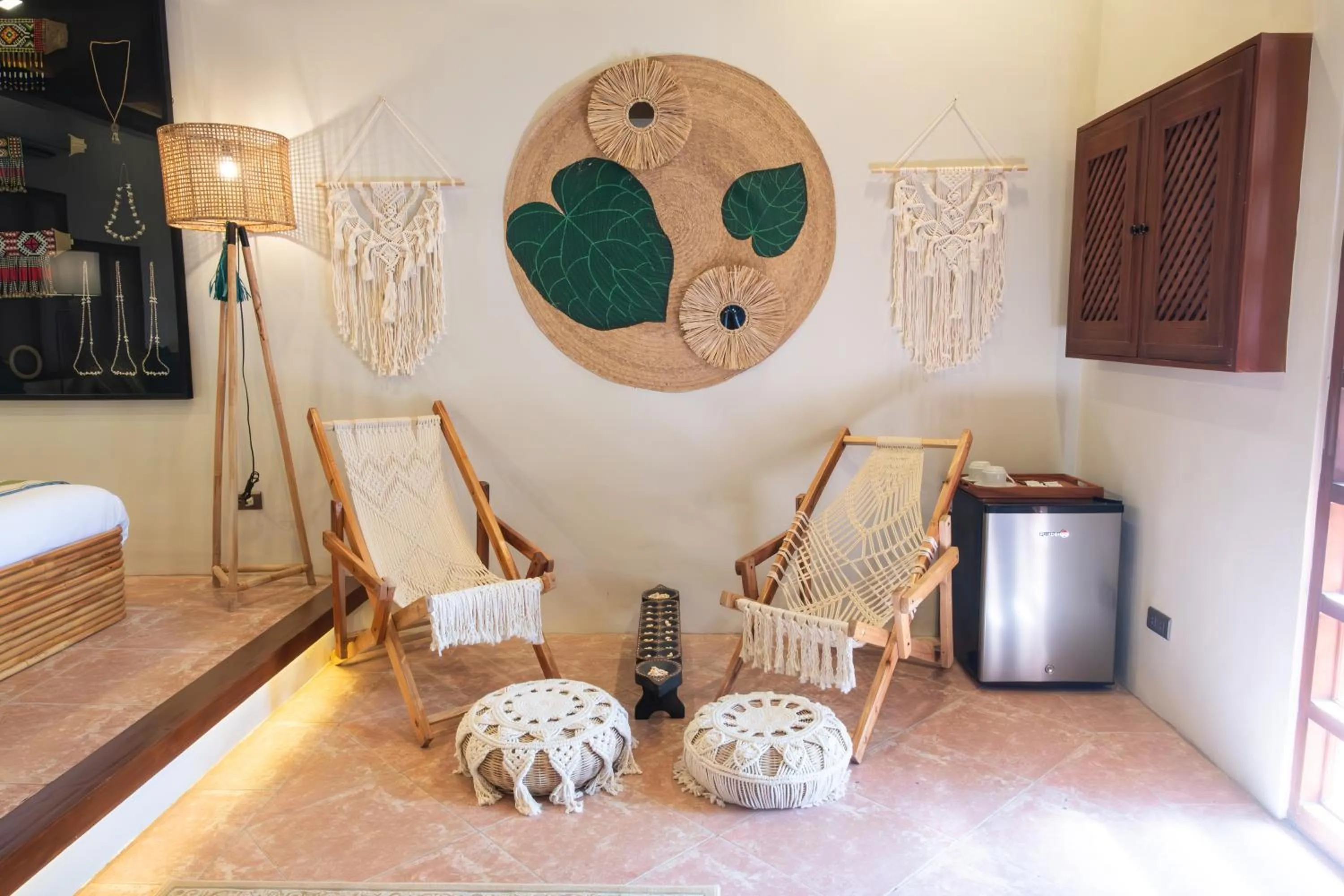 Seating area in Nawa Wellness