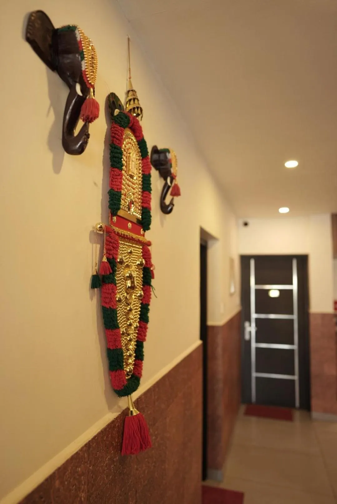 Decorative detail in Kovilakam Achutham