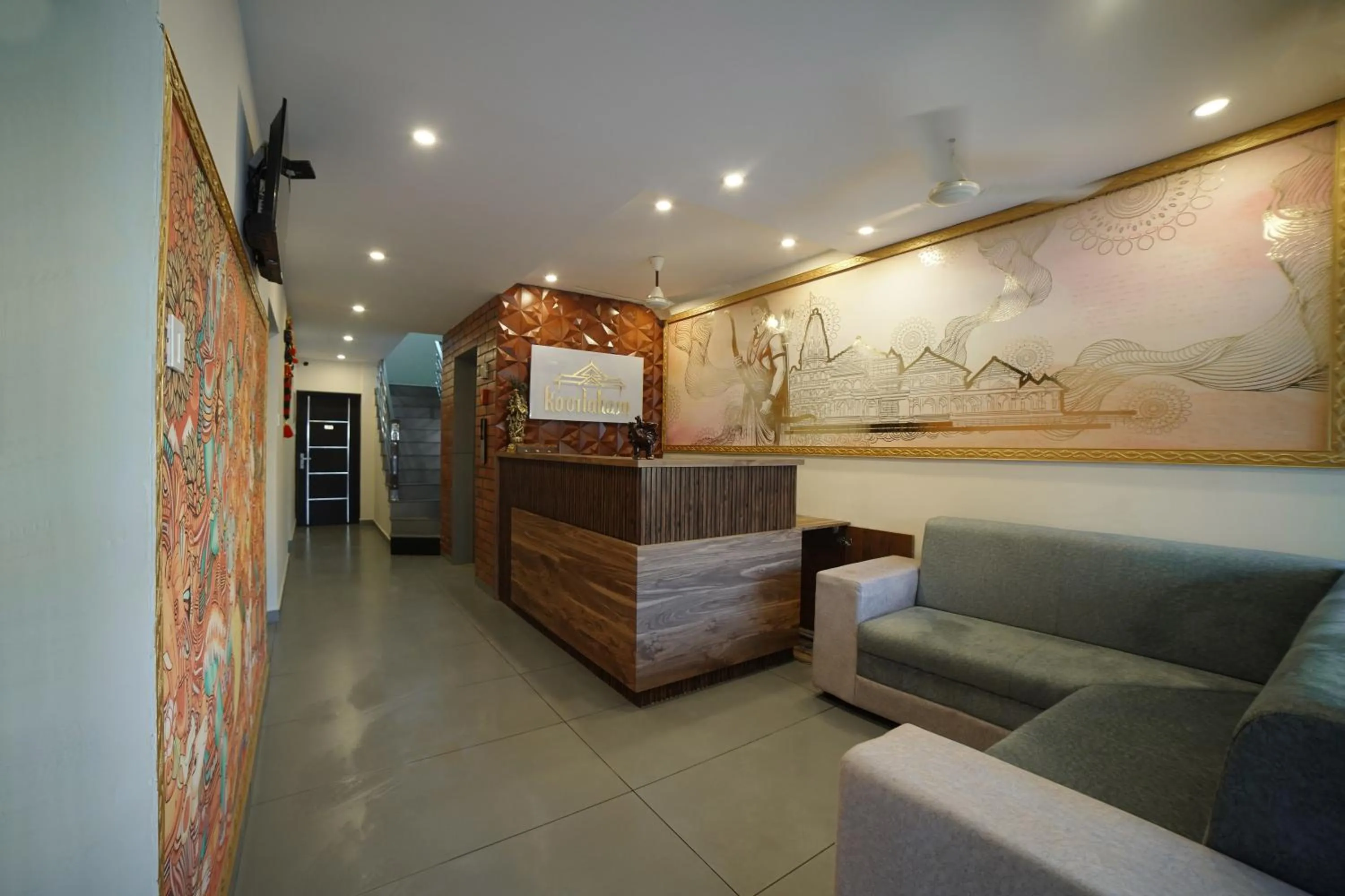 Lobby or reception in Kovilakam Achutham