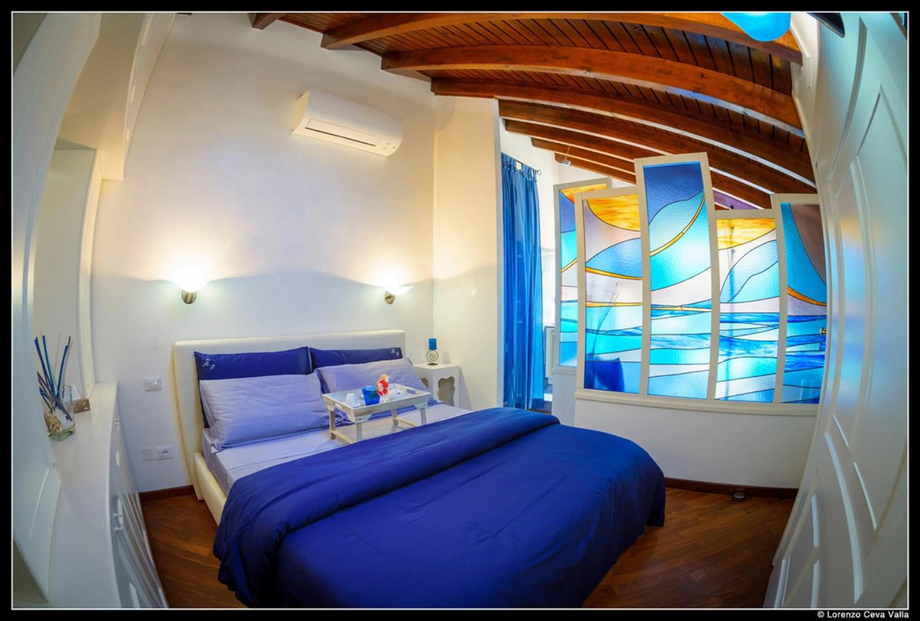 Text overlay, Bed in La Residenza Isabella