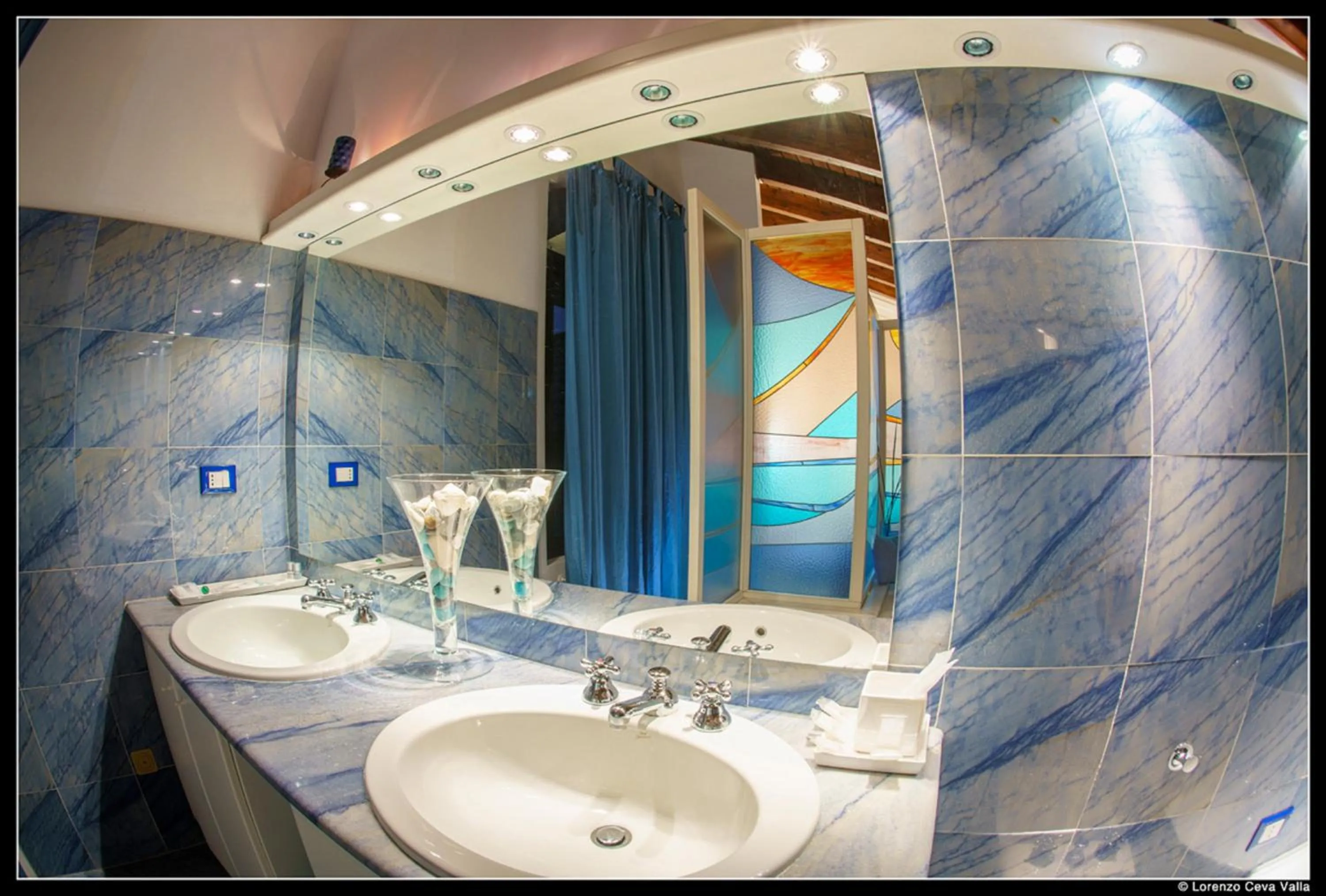 Text overlay in La Residenza Isabella