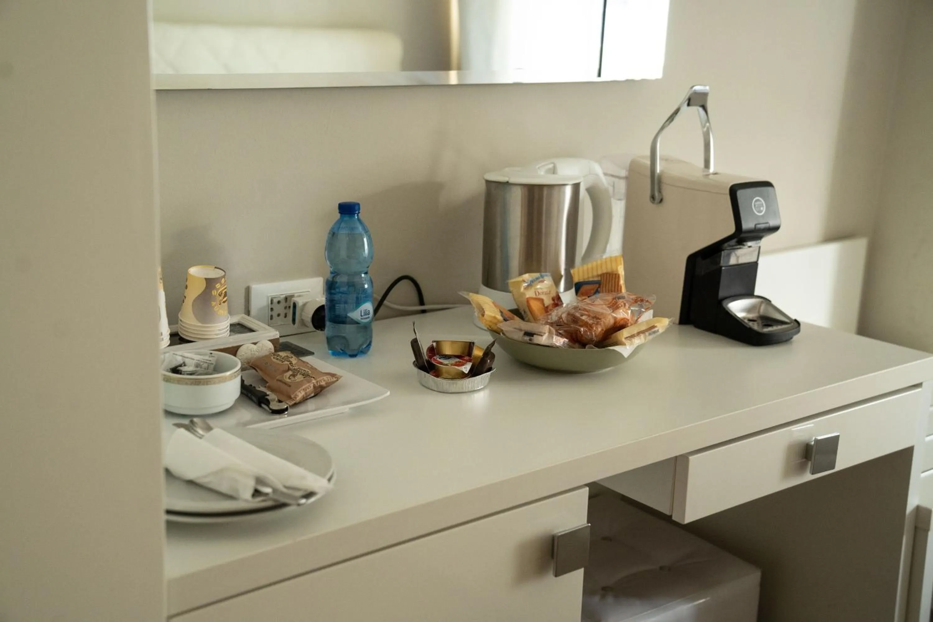 Coffee/tea facilities in La Residenza Isabella