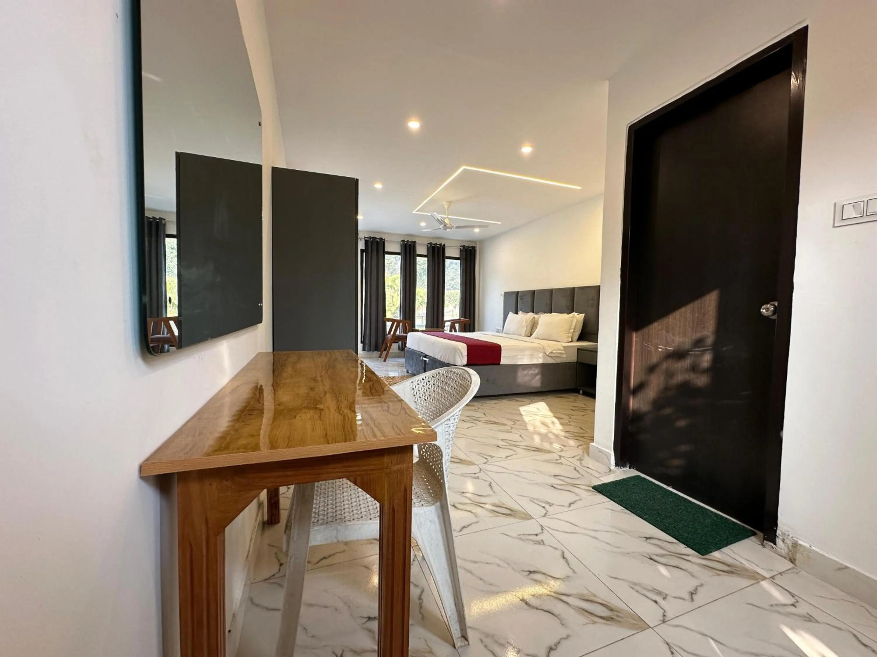 Bed in Six seasons resort