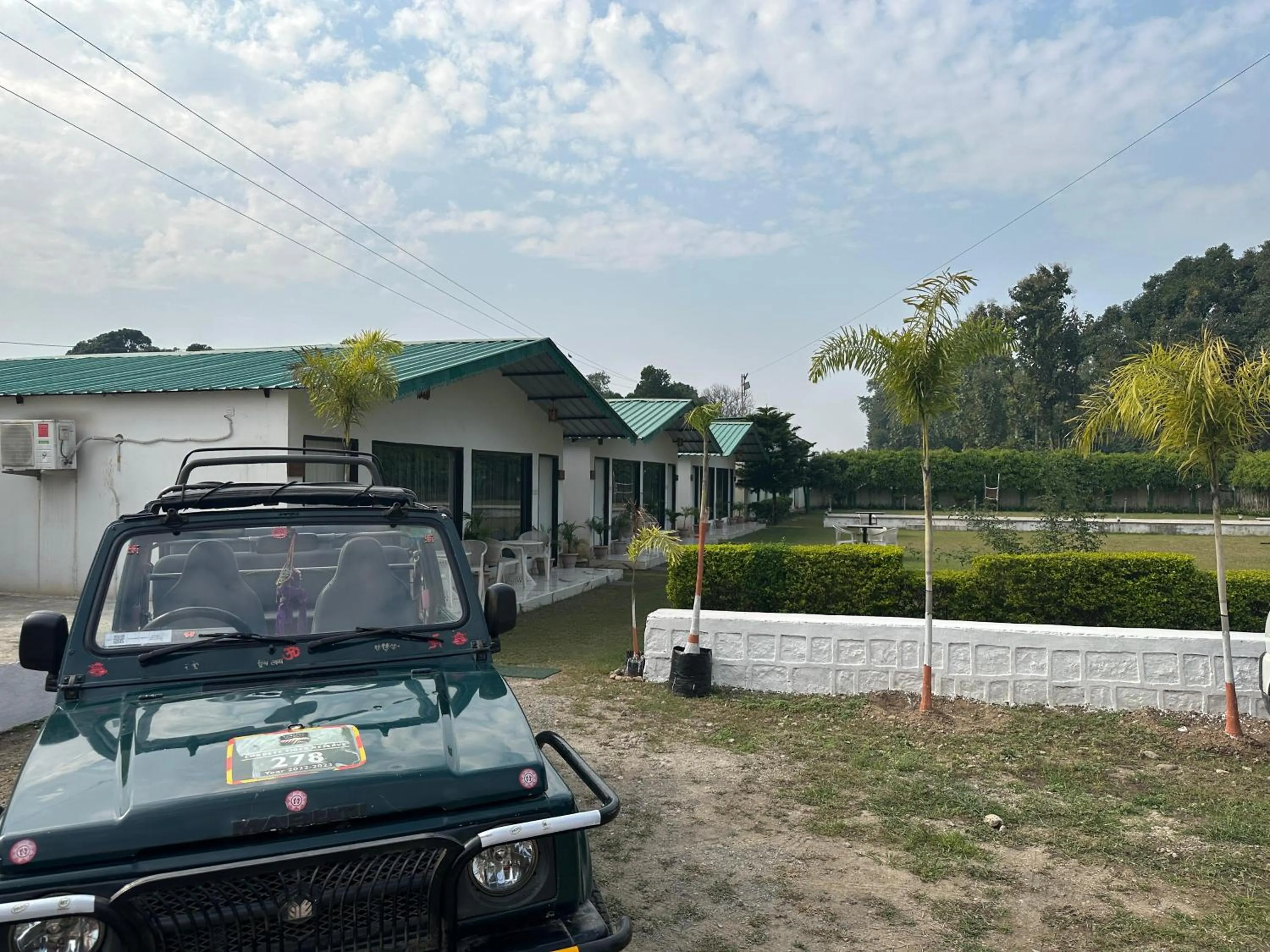 Parking, Property Building in Six seasons resort