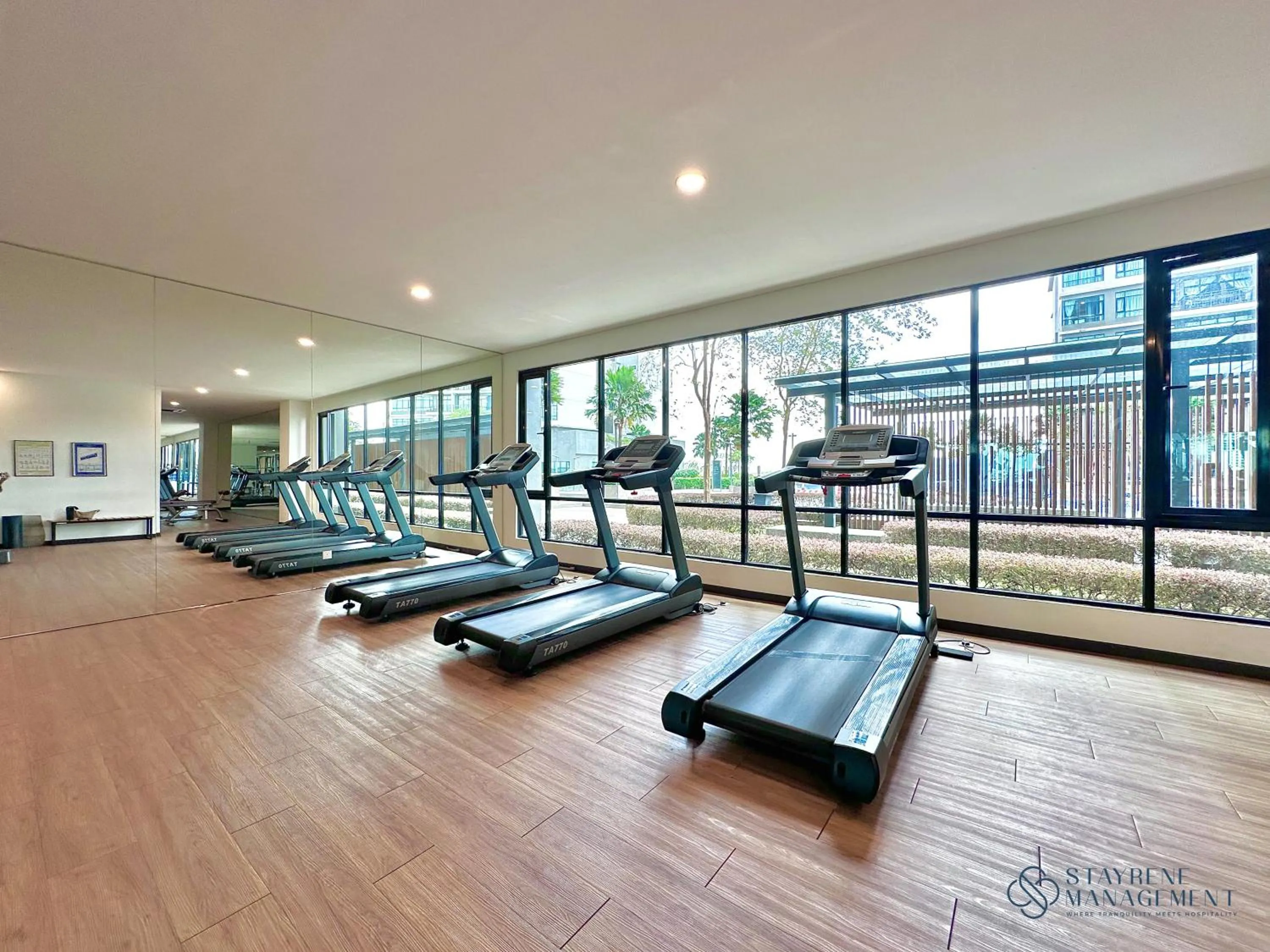 Fitness centre/facilities in Molek Regency By Stayrene