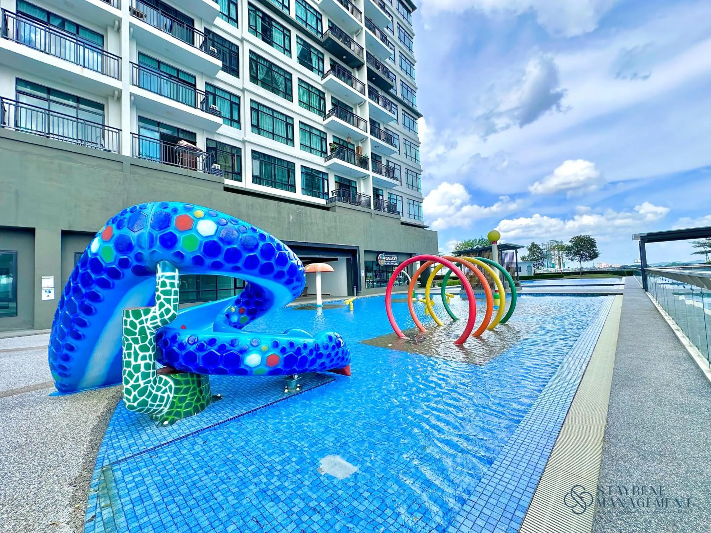 Swimming pool in Molek Regency By Stayrene