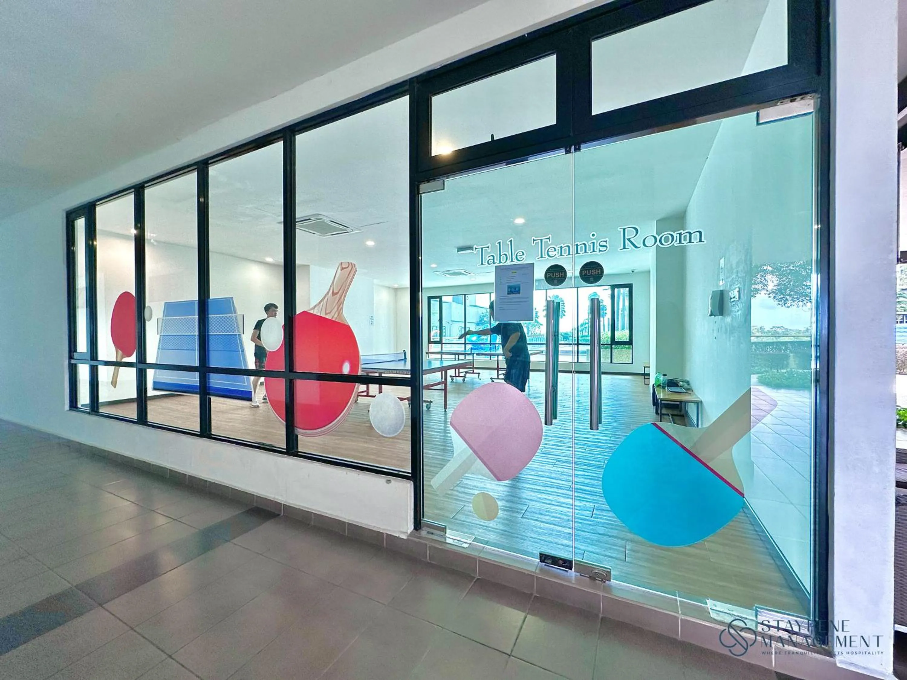 Tennis court in Molek Regency By Stayrene