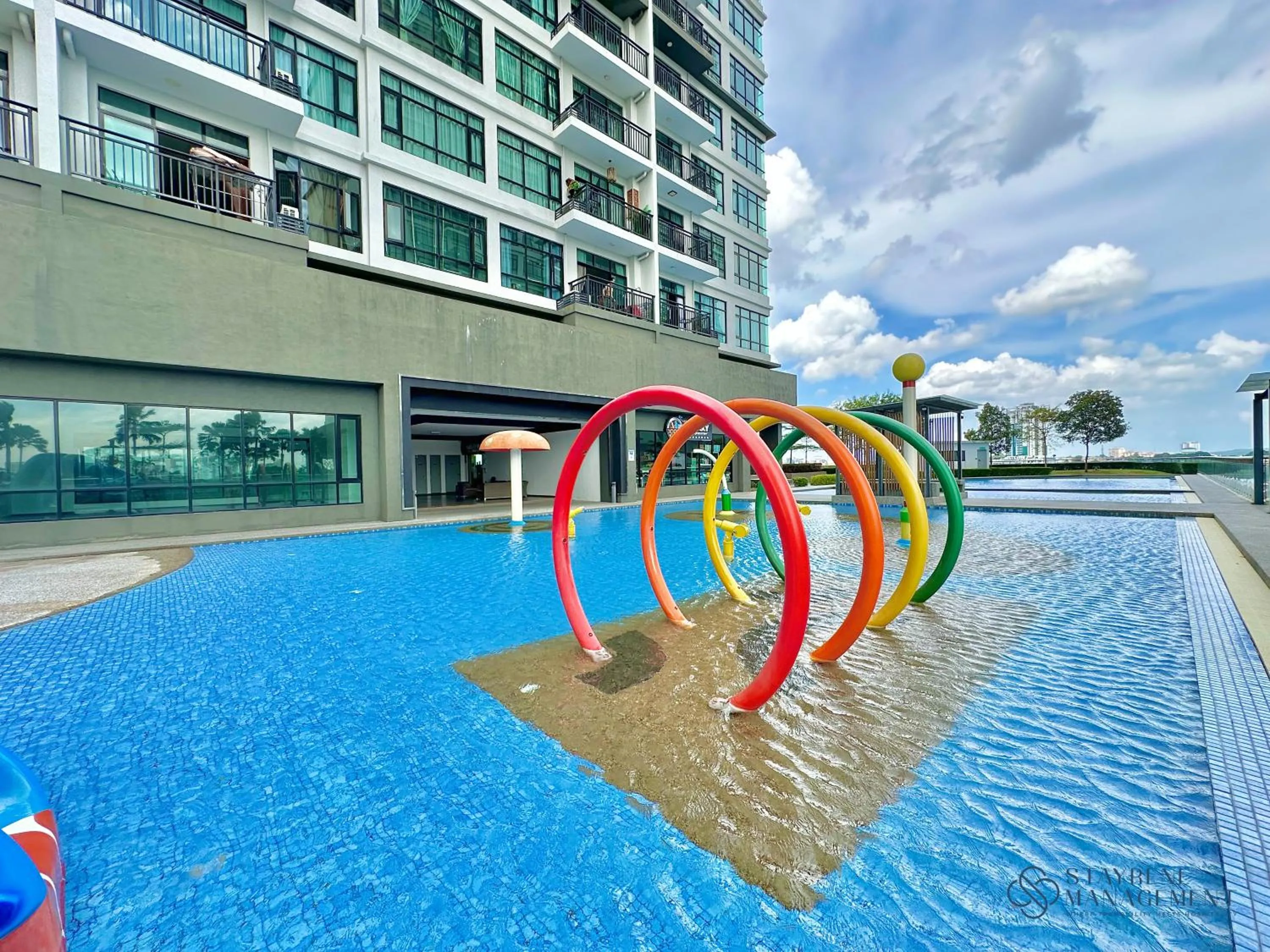 Swimming pool in Molek Regency By Stayrene