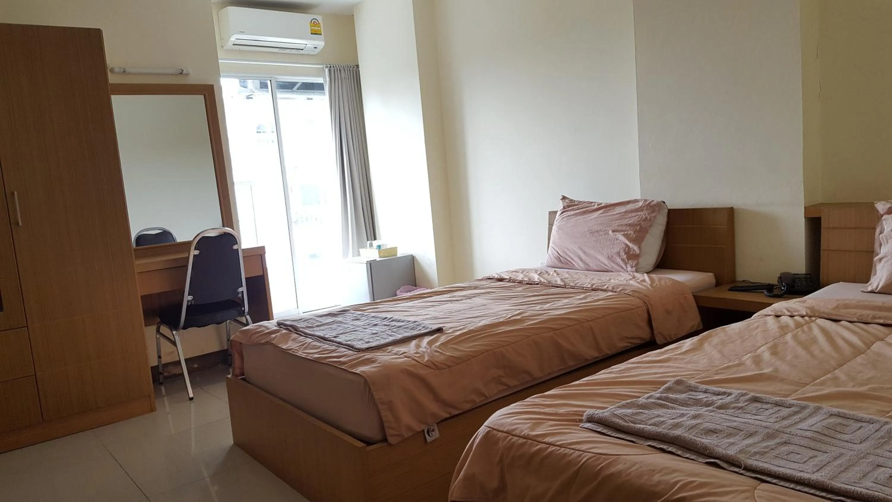 Bed in Good Morning Apartment รังสิต