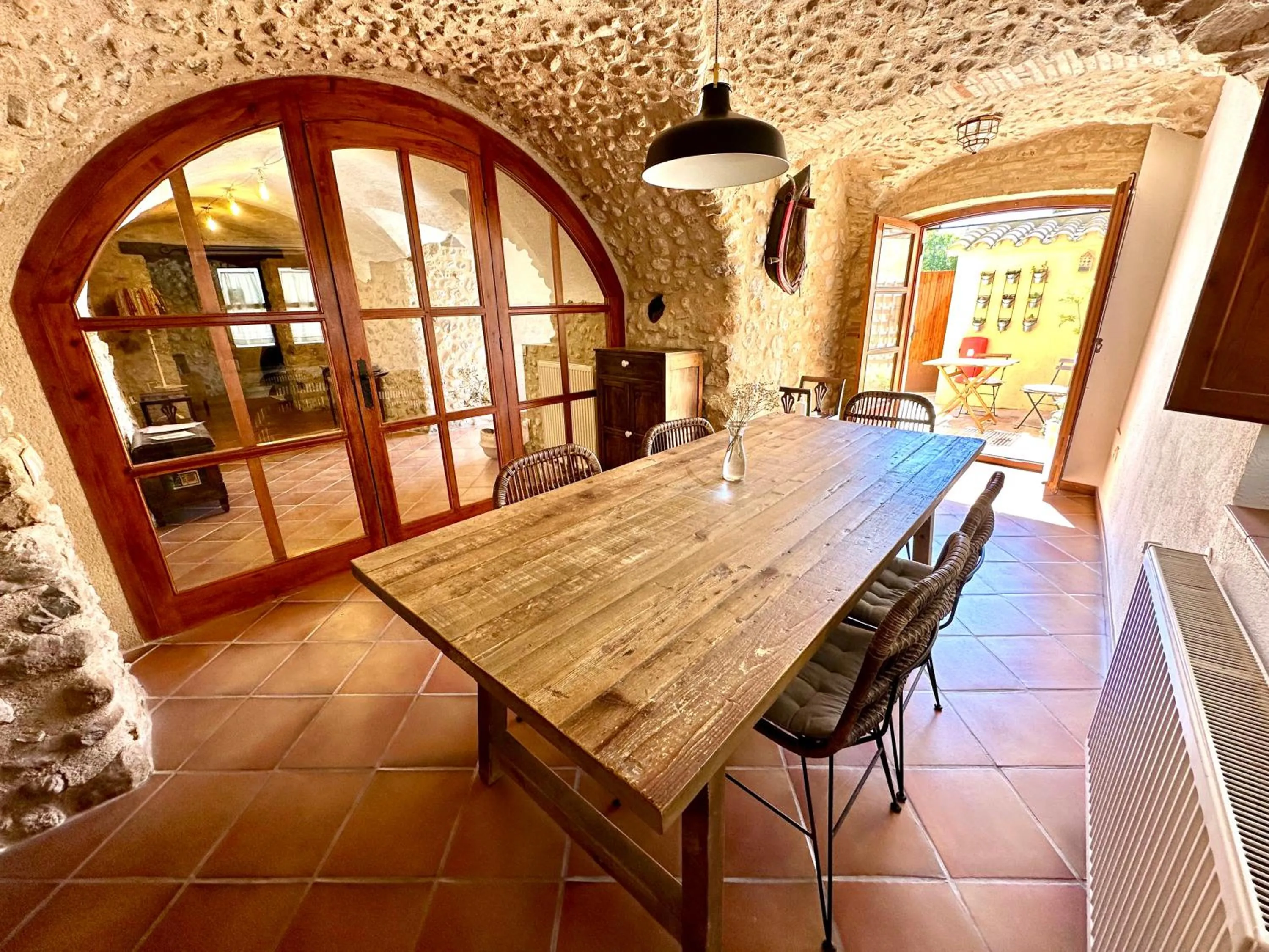 Seating area in Mas Camins