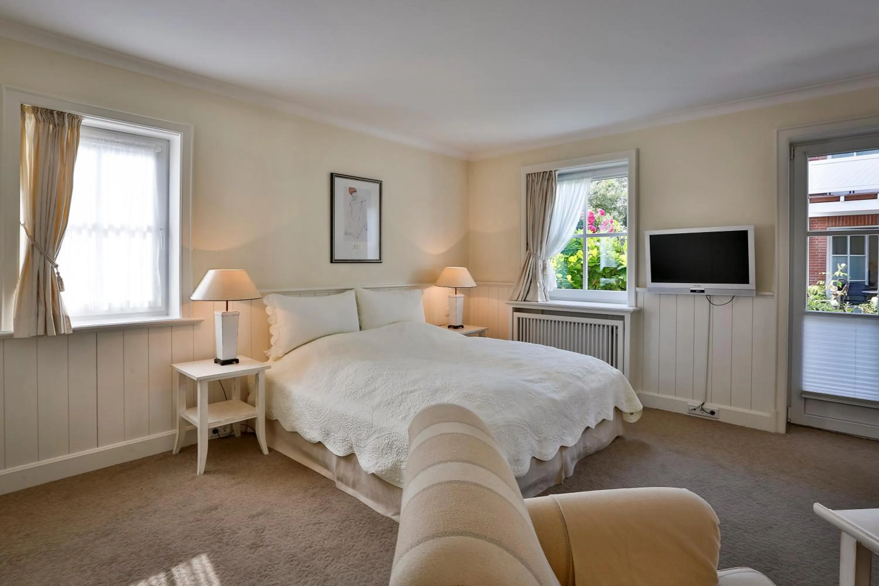 Bedroom, Bed in Hotel und Restaurant Jörg Müller