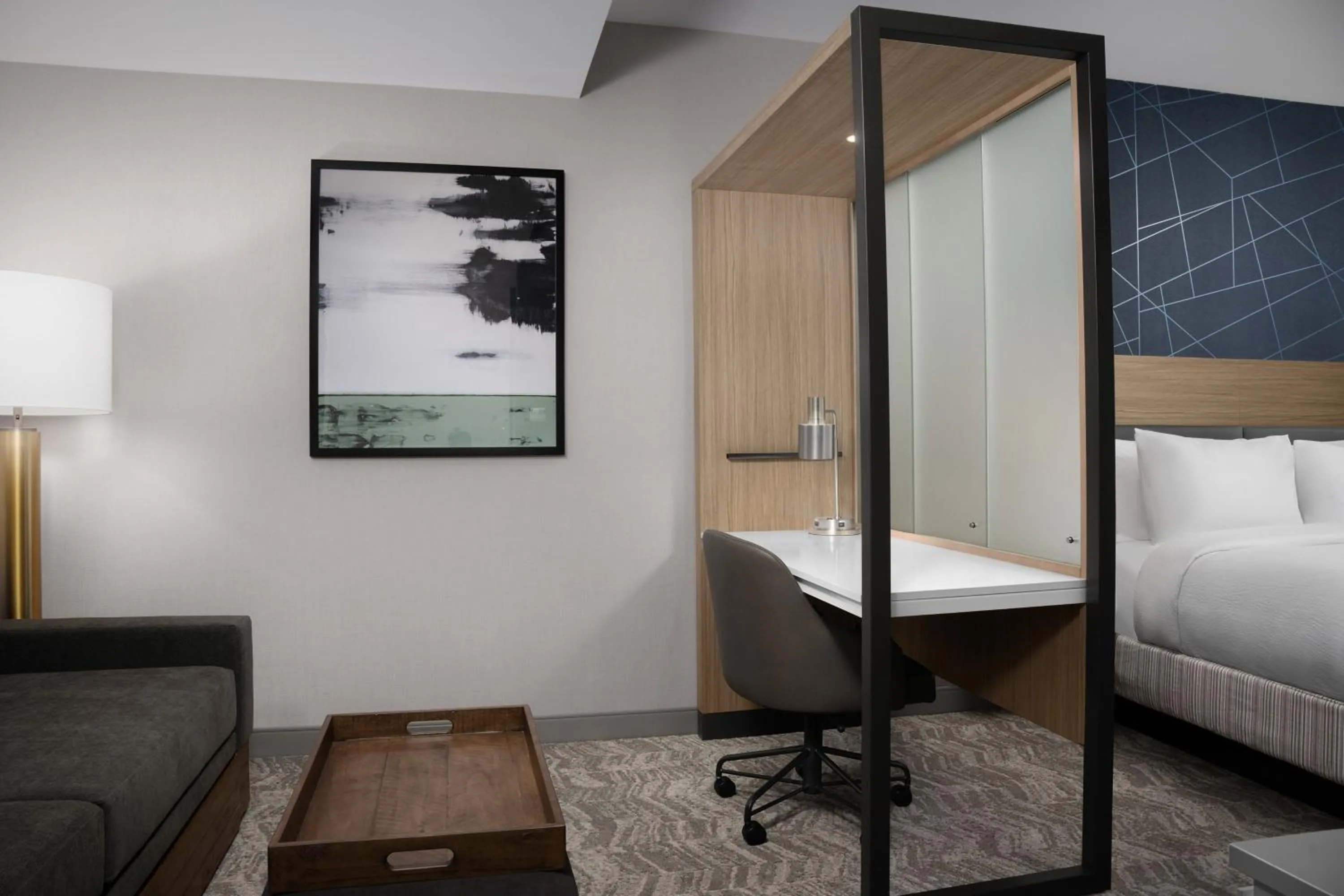 Photo of the whole room, Bed in Springhill Suites by Marriott Lexington Fritz Farm