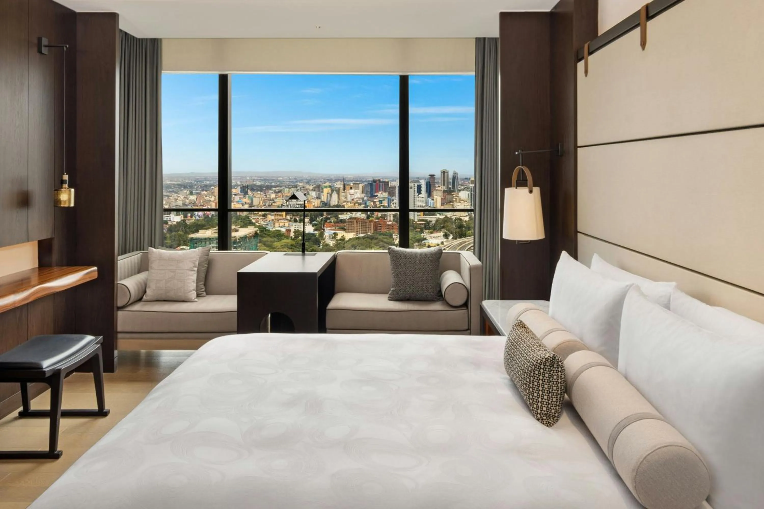 Photo of the whole room, Bed in JW Marriott Hotel Nairobi