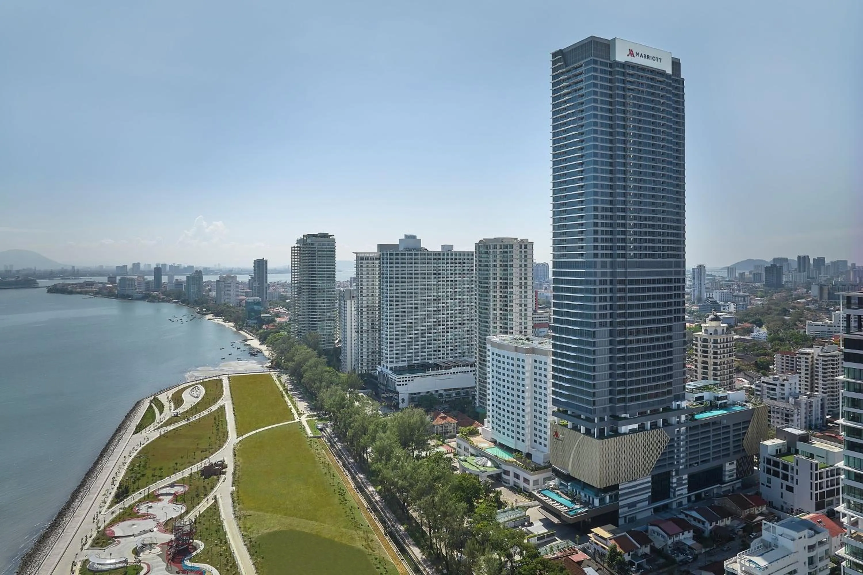 View (from property/room) in Marriott Executive Apartments Penang