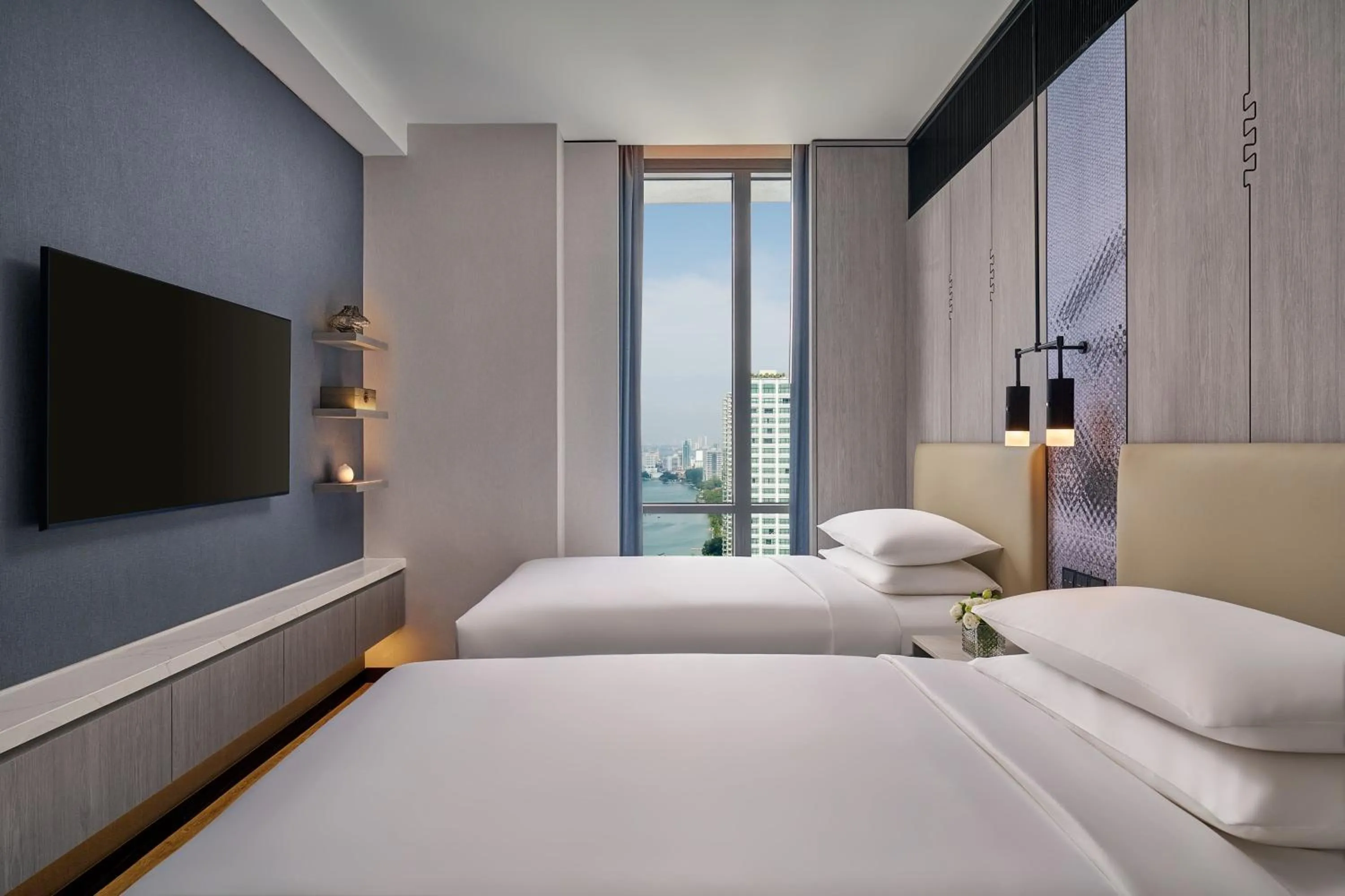 Bedroom, Bed in Marriott Executive Apartments Penang