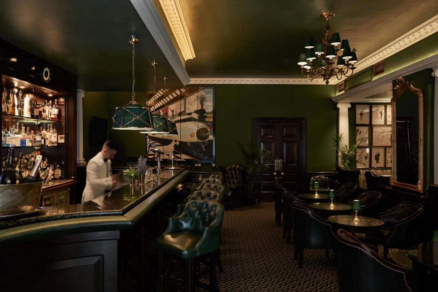 Lounge or bar in The Chesterfield Mayfair