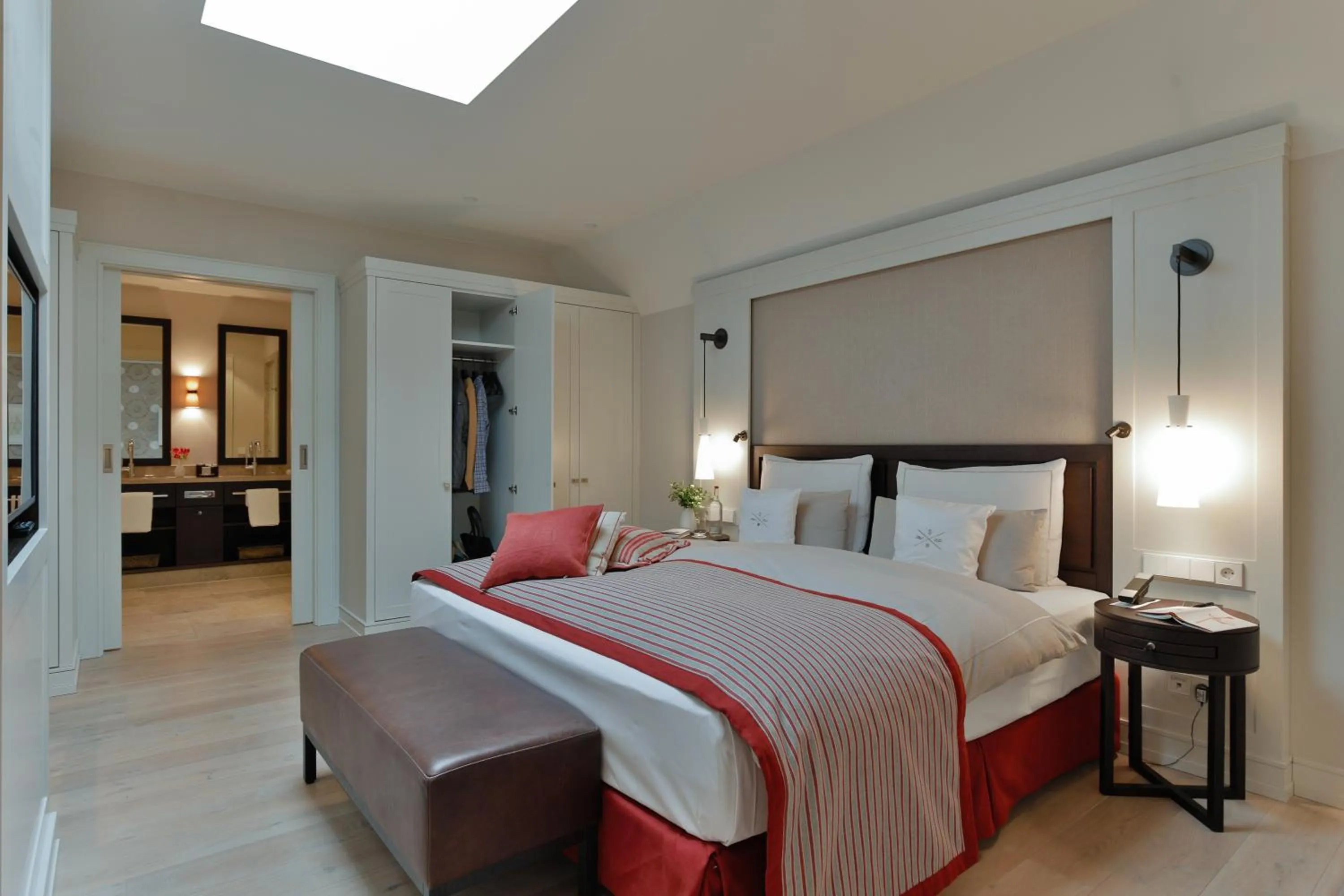 Bed in Severin's Resort & Spa