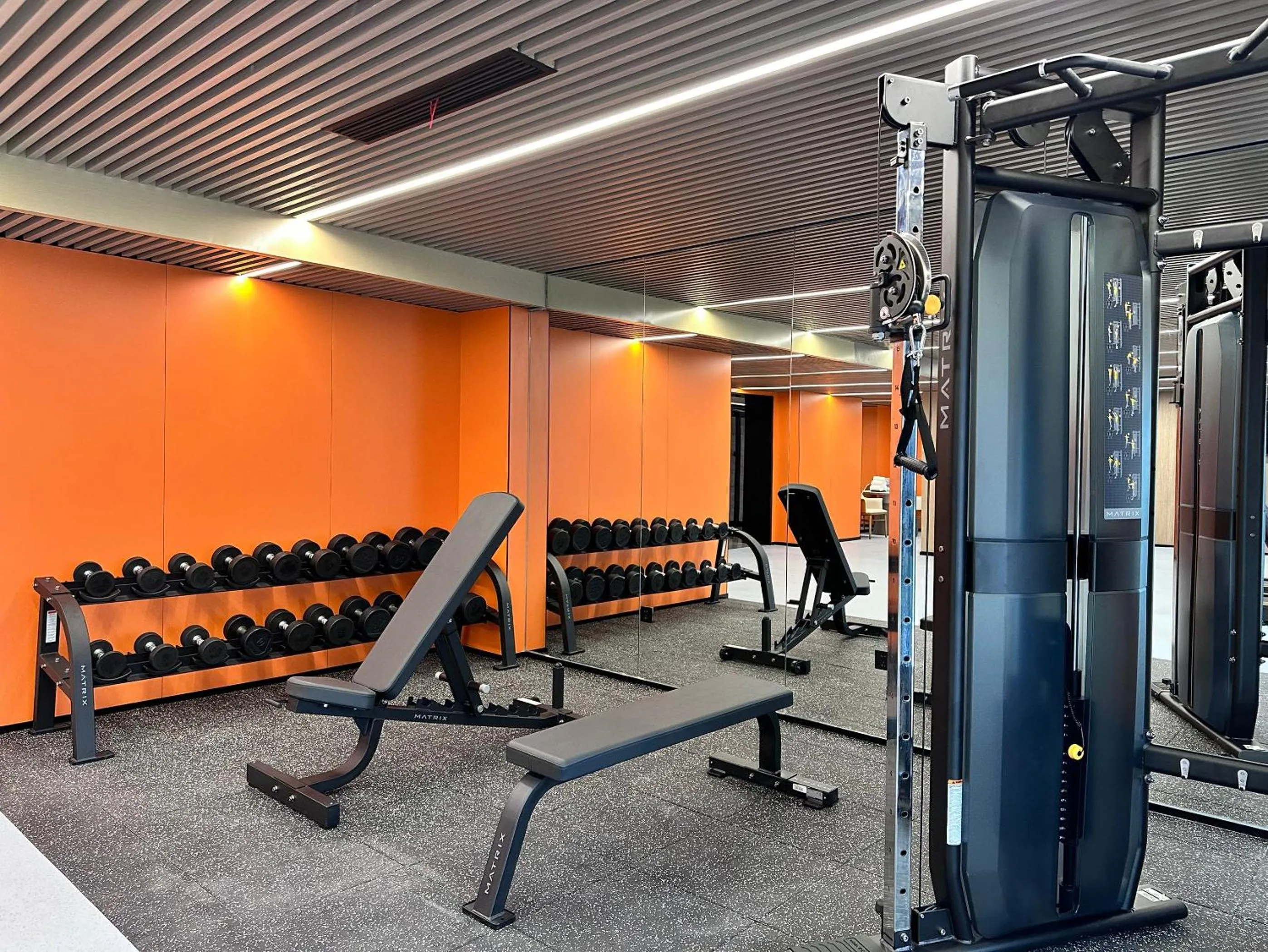 Fitness centre/facilities in voco Changsha Airport by IHG