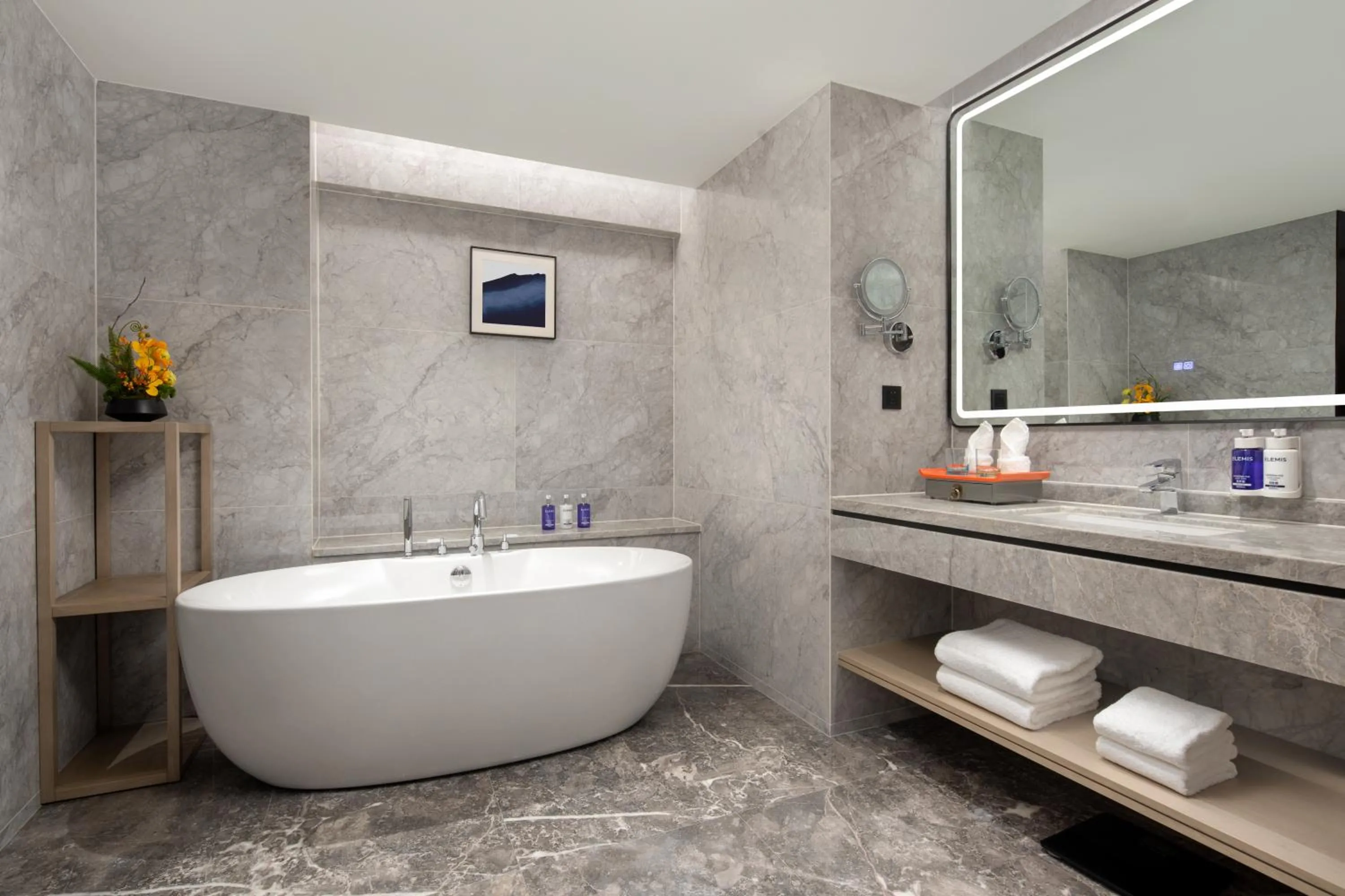 Bathroom in voco Changsha Airport by IHG