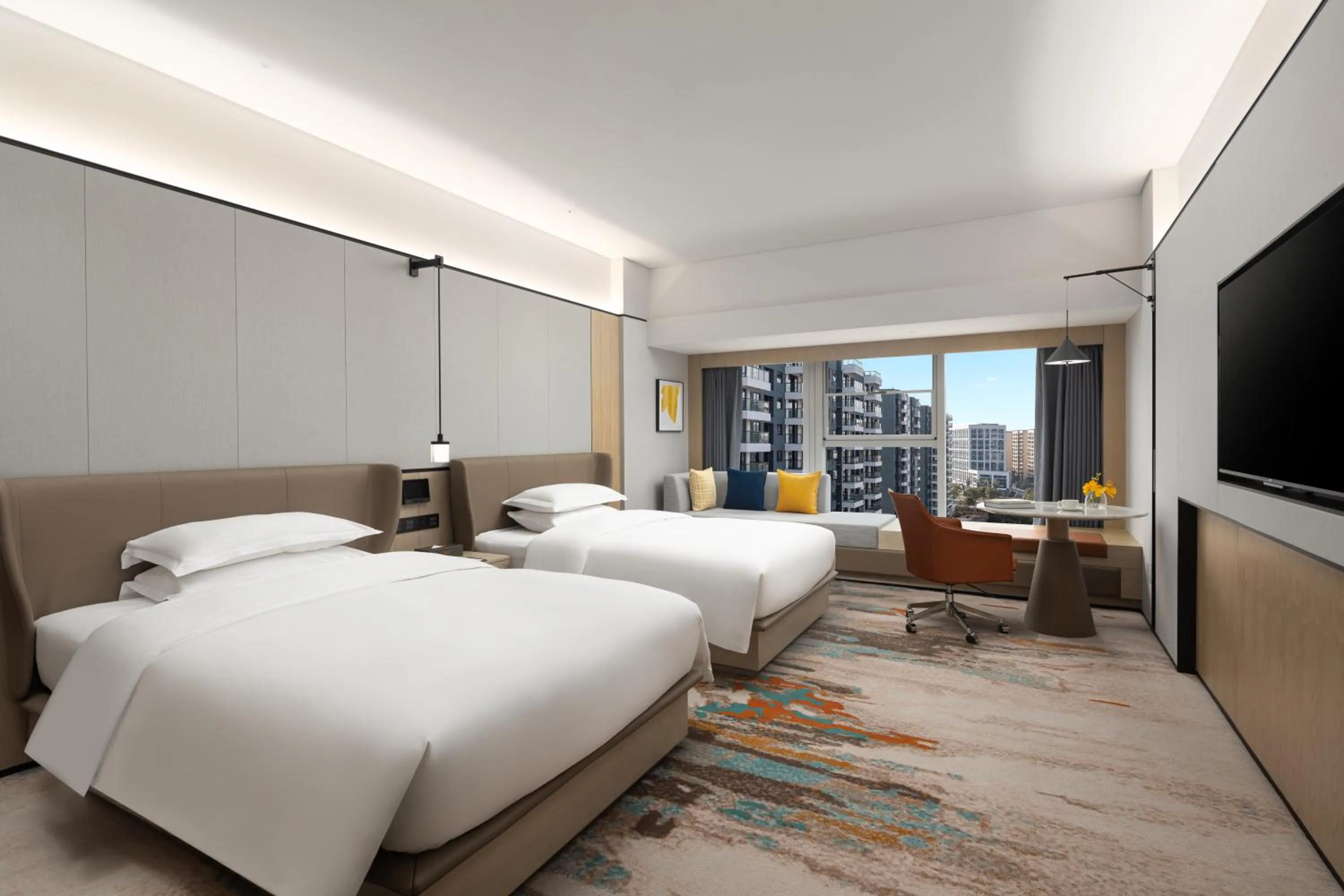 Bed in voco Changsha Airport by IHG