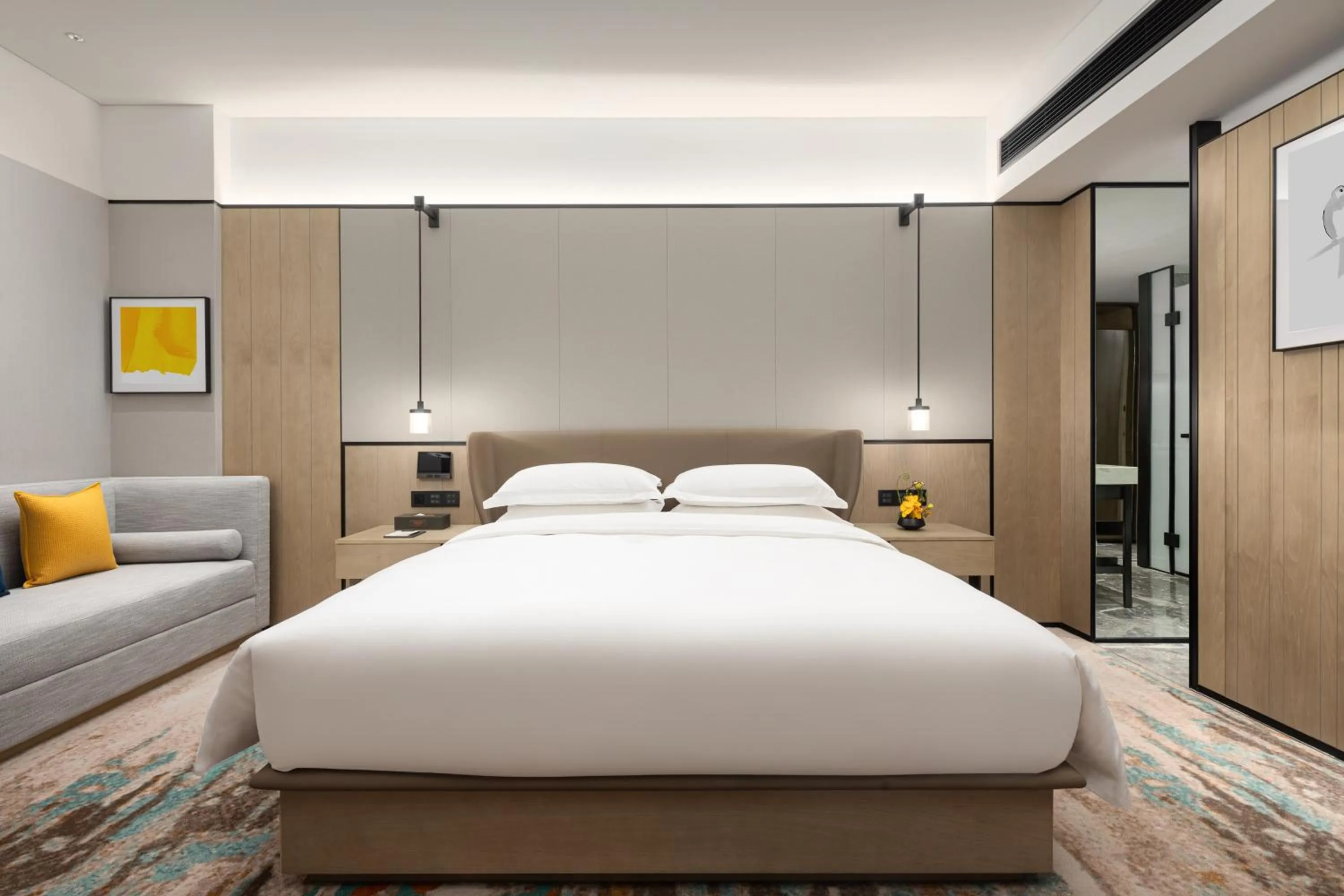 Bed in voco Changsha Airport by IHG