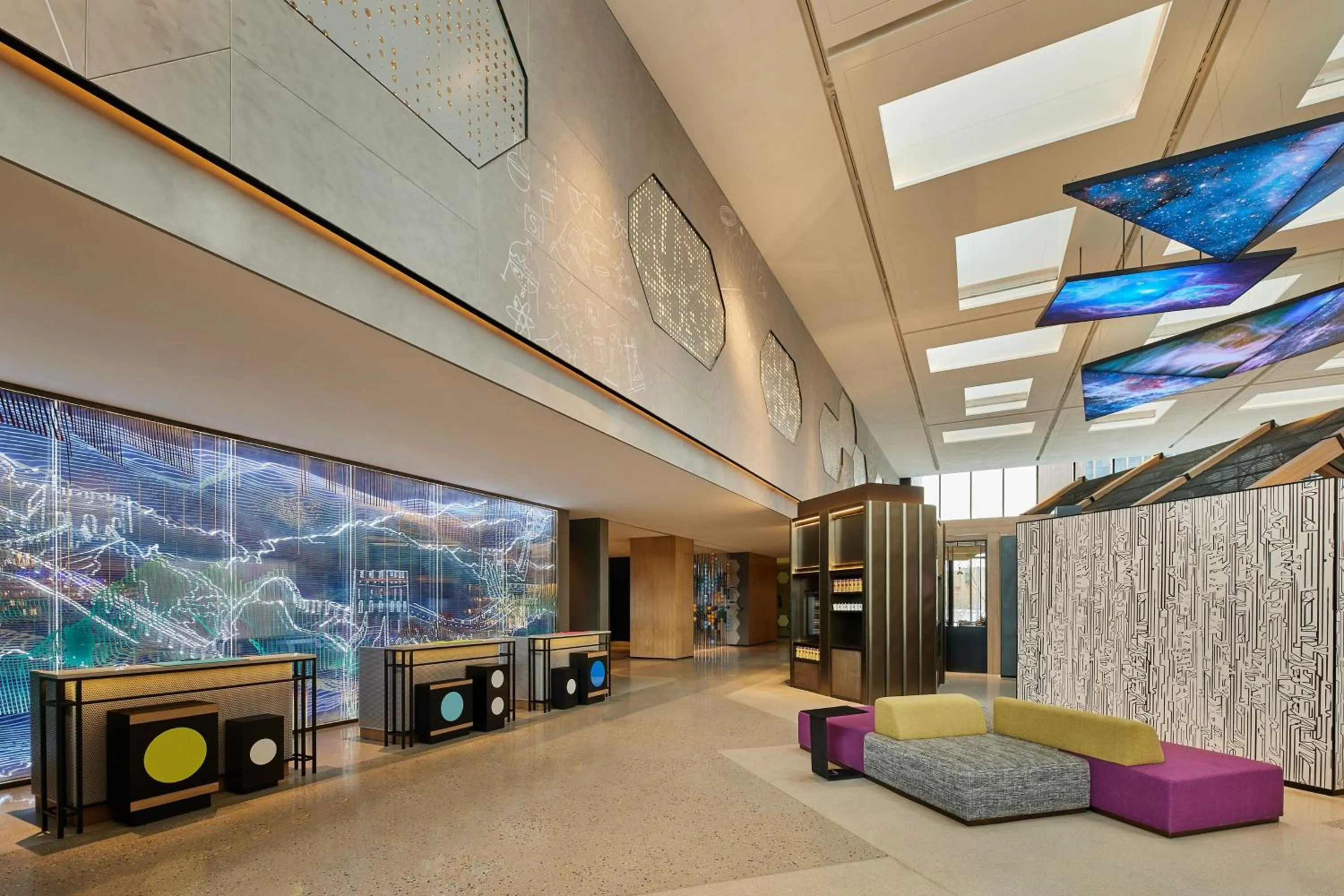Lobby or reception in Aloft Beijing Huairou